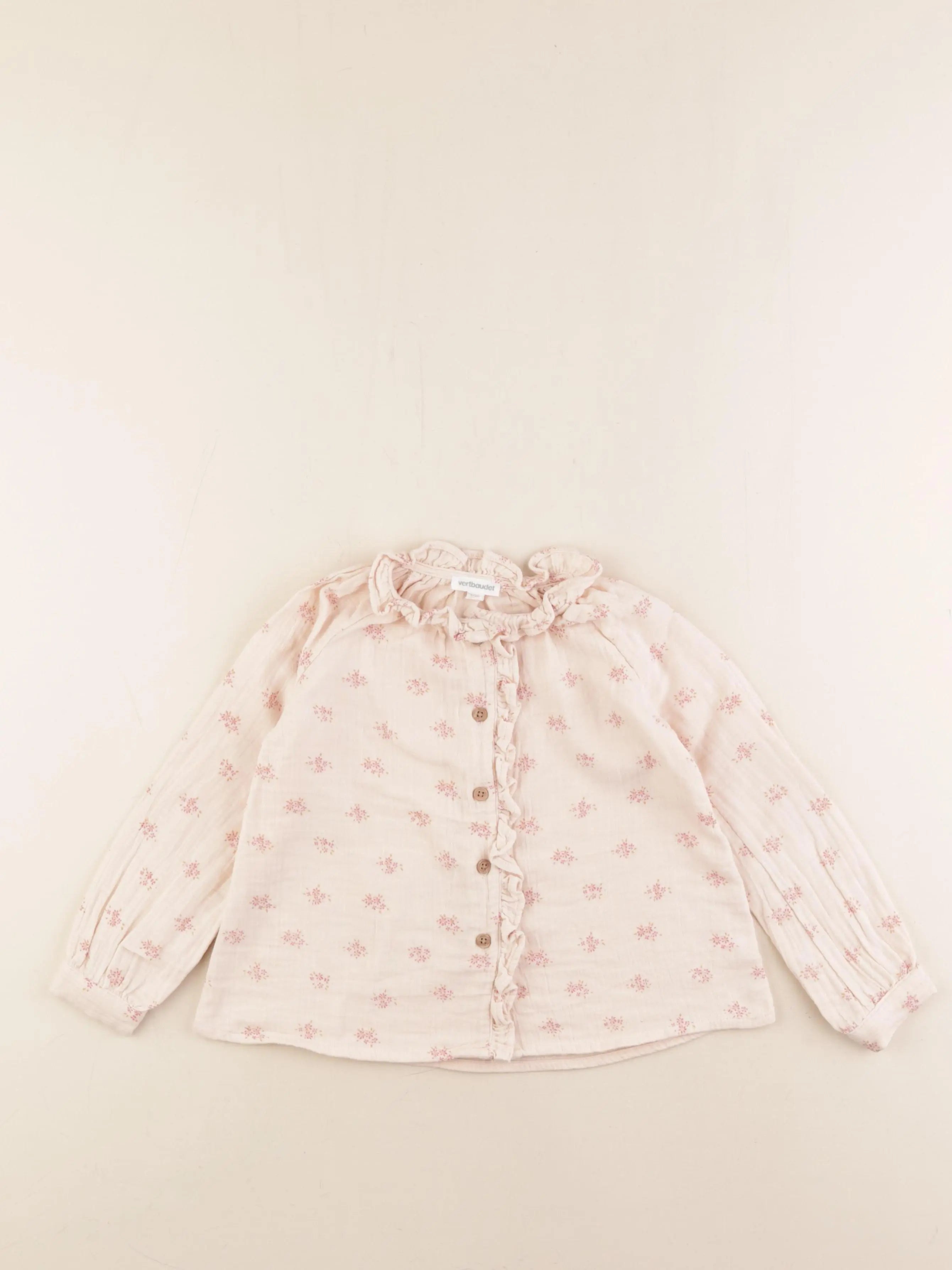 Vertbaudet - blouse rose - 3 ans