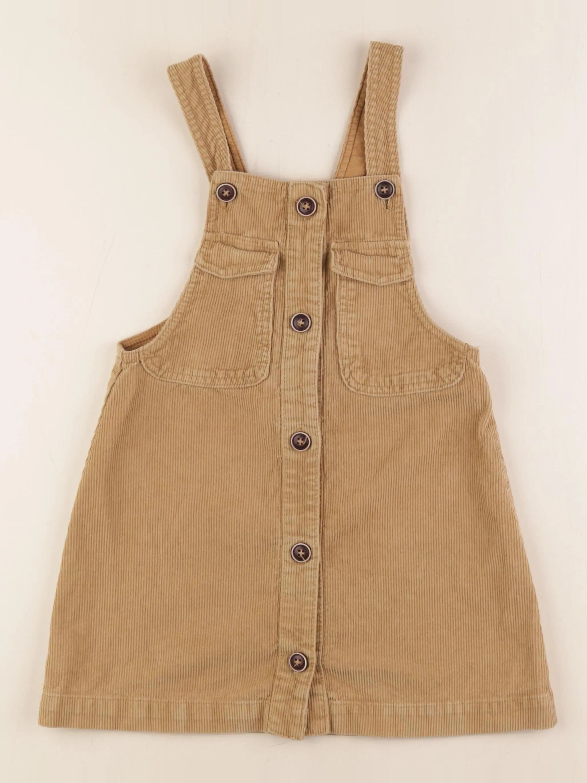 Zara - robe marron - 7 ans