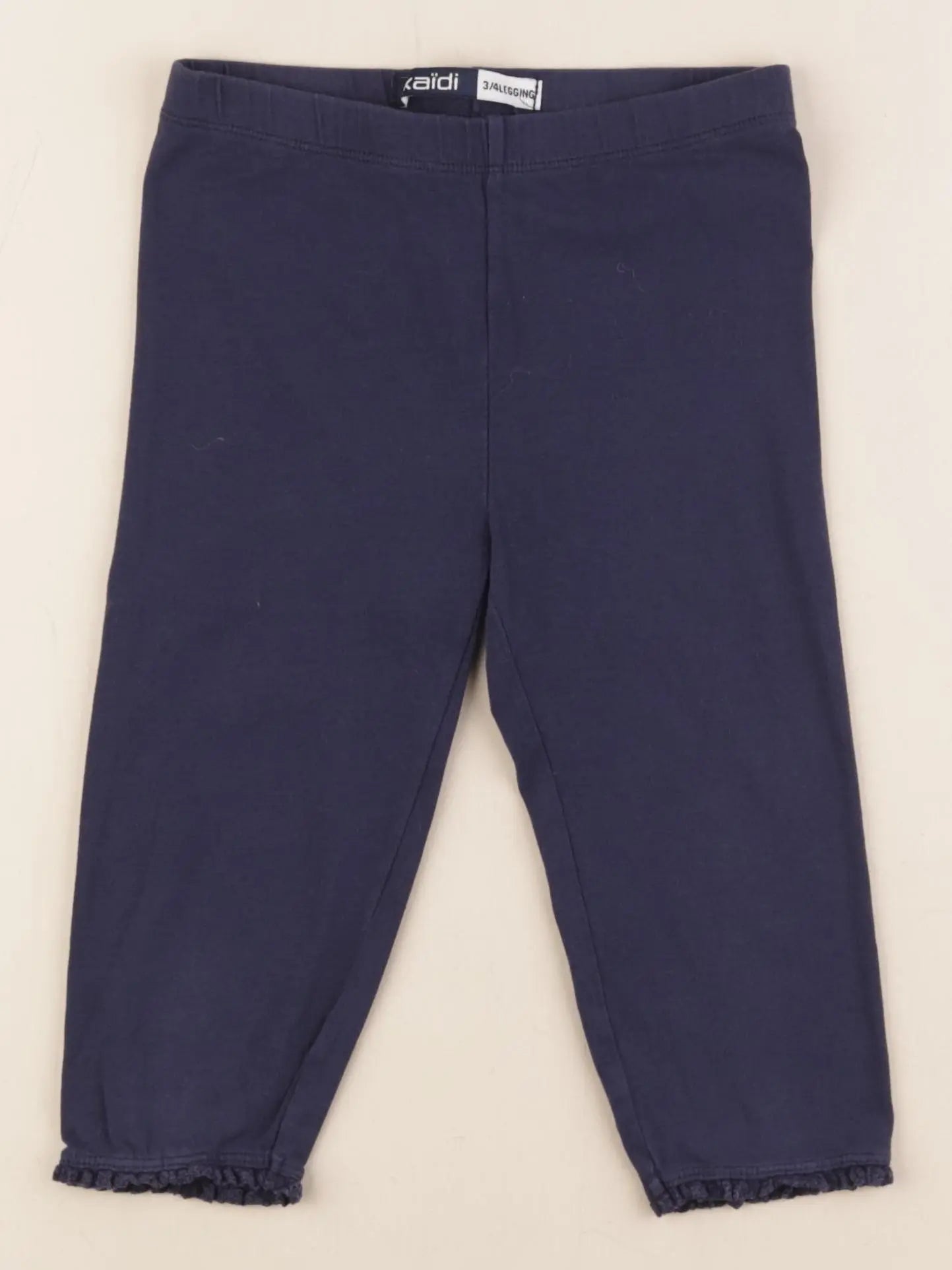 Okaidi - legging court bleu - 7 ans