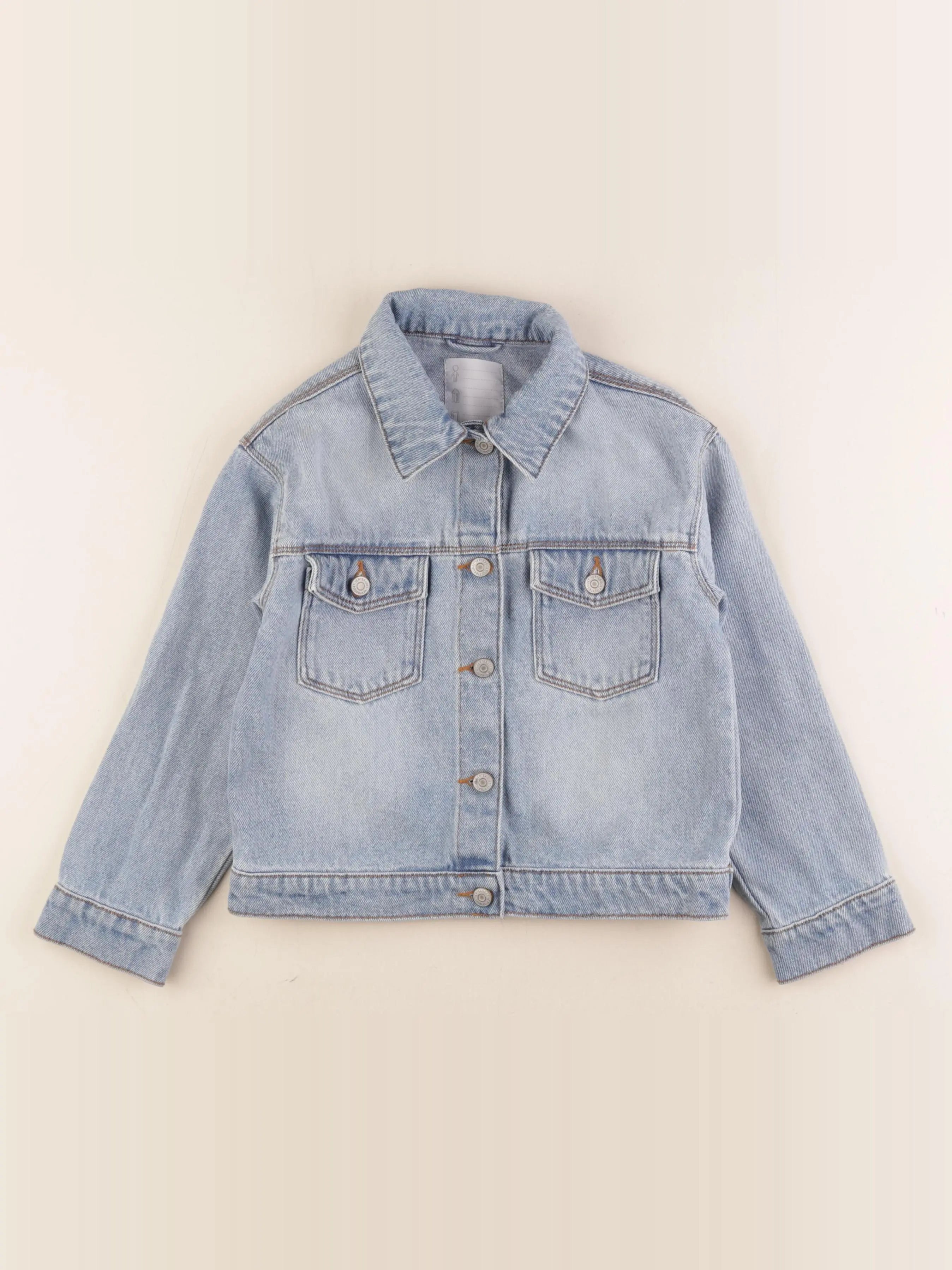 Vertbaudet - veste bleu - 7 ans