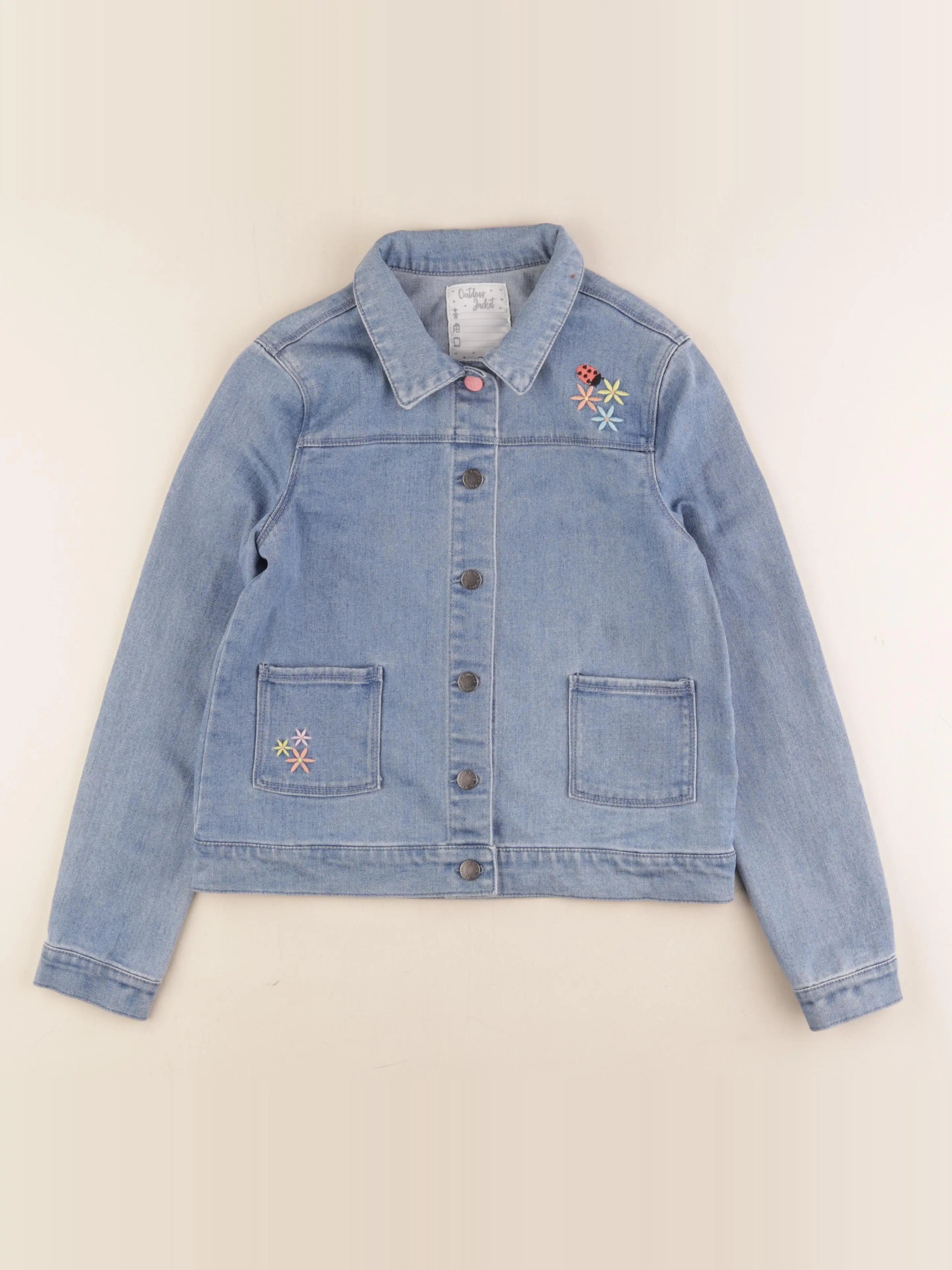 Vertbaudet - veste bleu - 12 ans