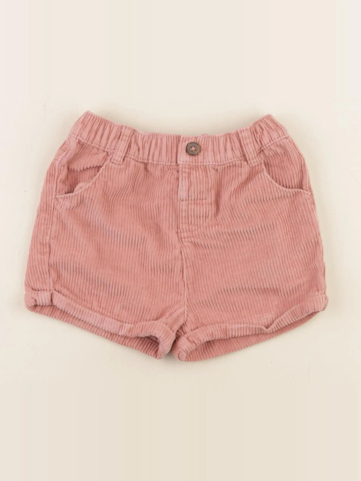 Vertbaudet - short rose - 24 mois
