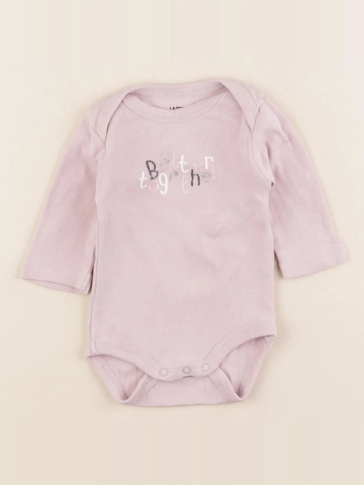 La Redoute - body rose - 1 mois