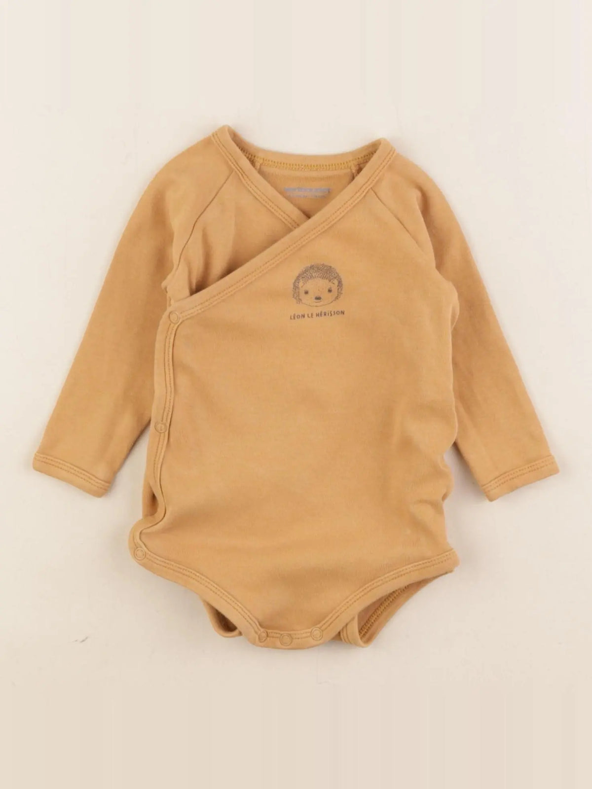 Vertbaudet - body marron - 12 mois