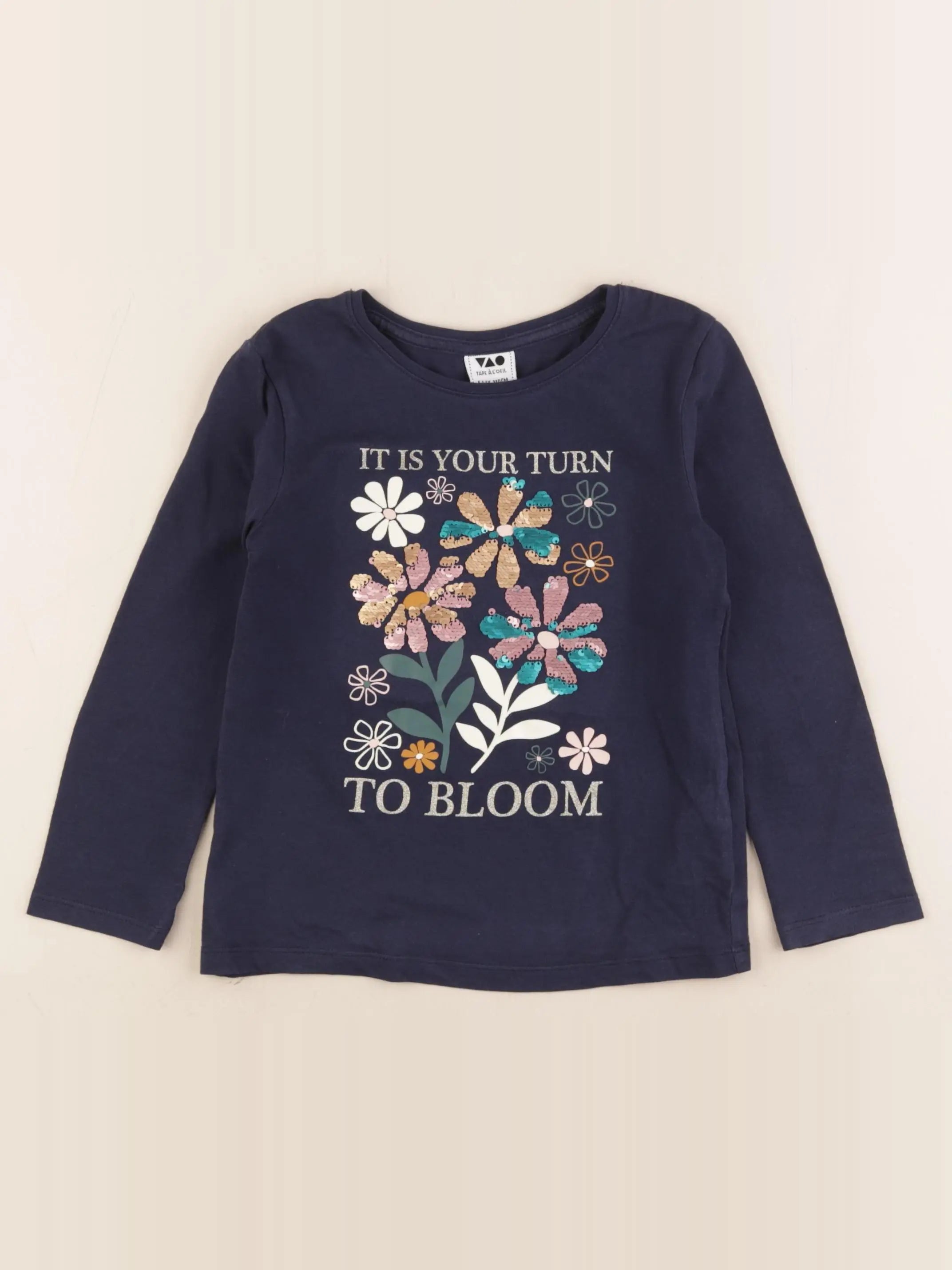 Tape à l'oeil - tee-shirt bleu - 5 ans