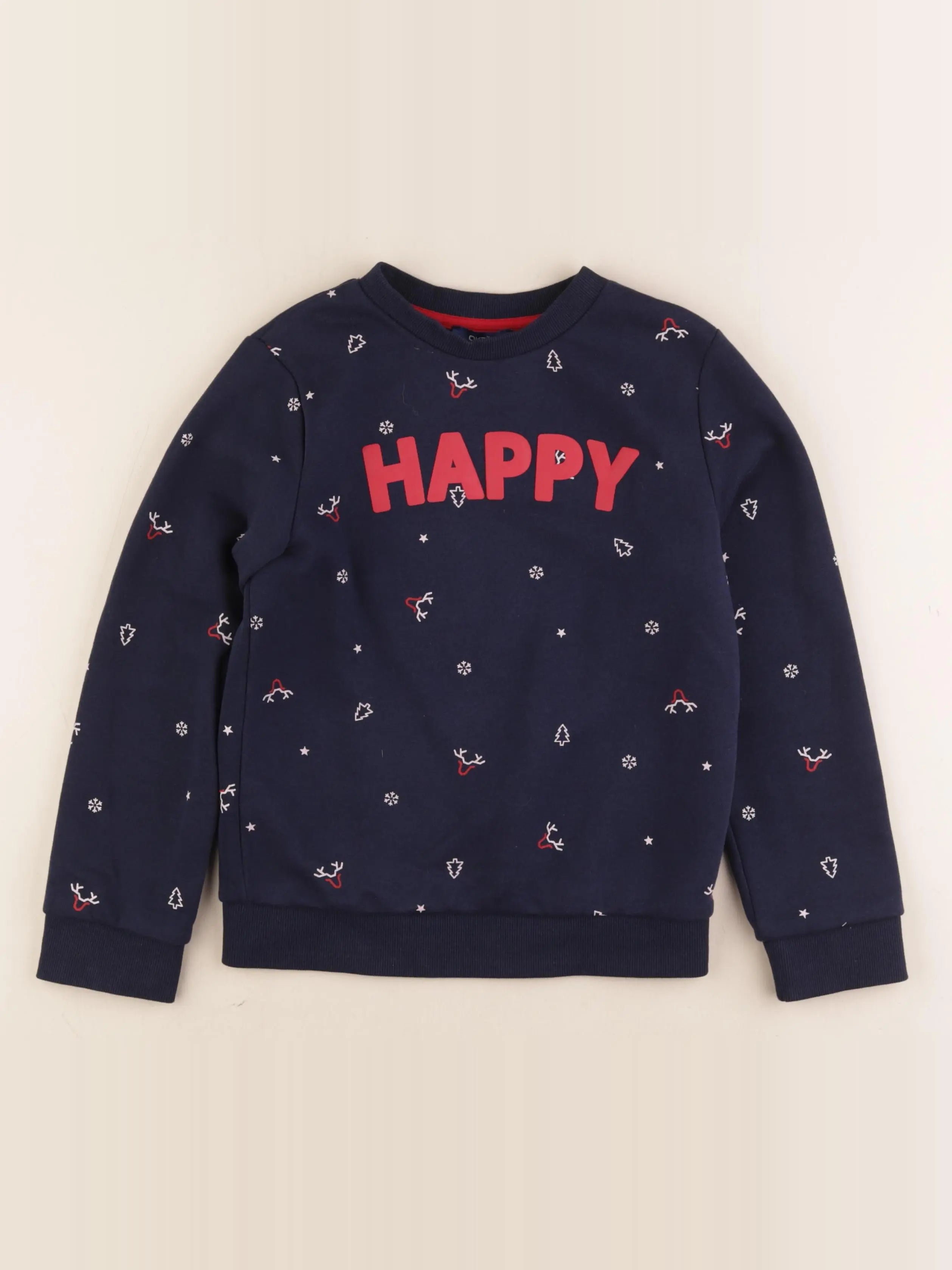 Okaidi - sweat bleu - 8 ans