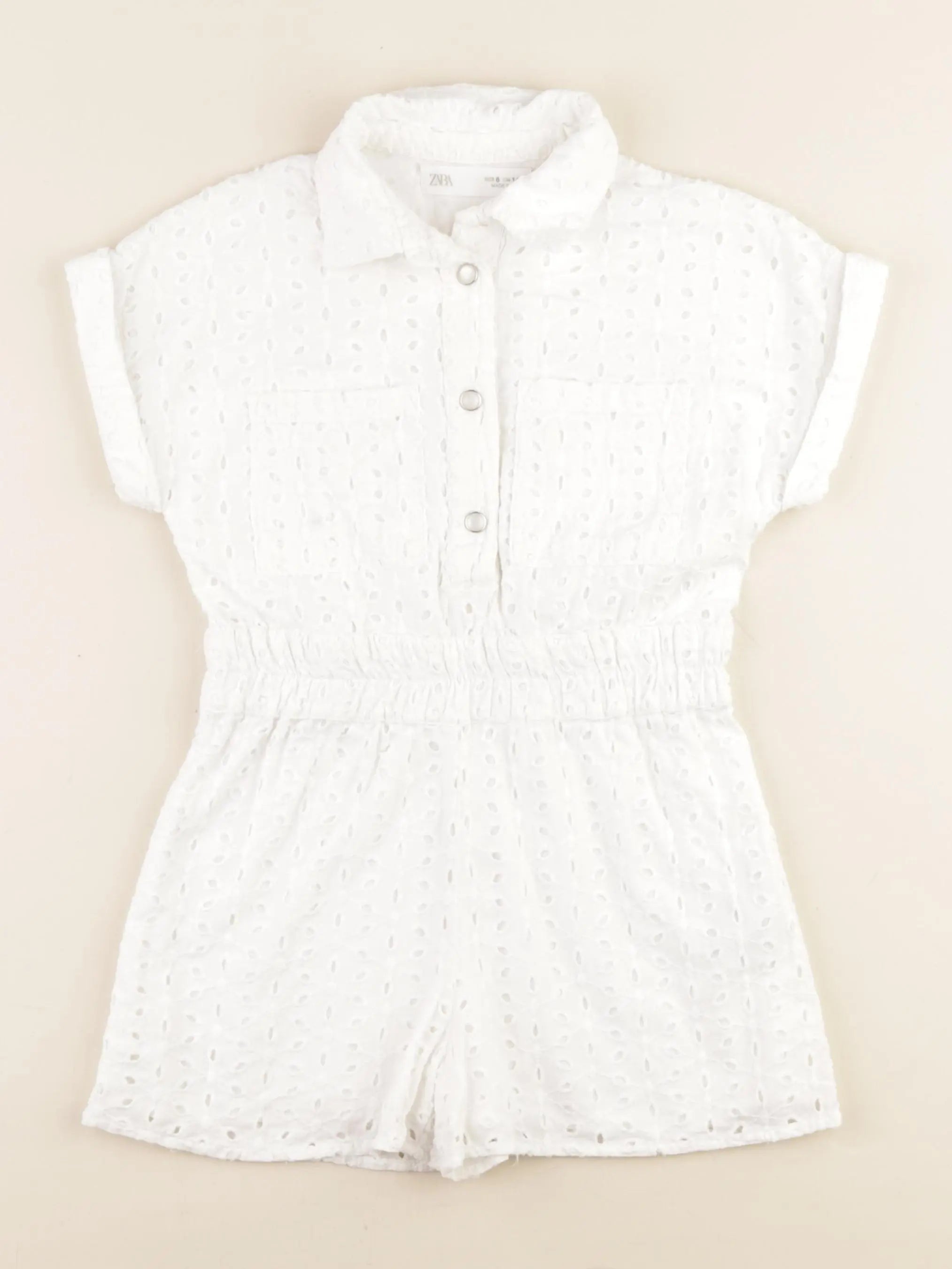 Zara - combinaison blanc - 6 ans