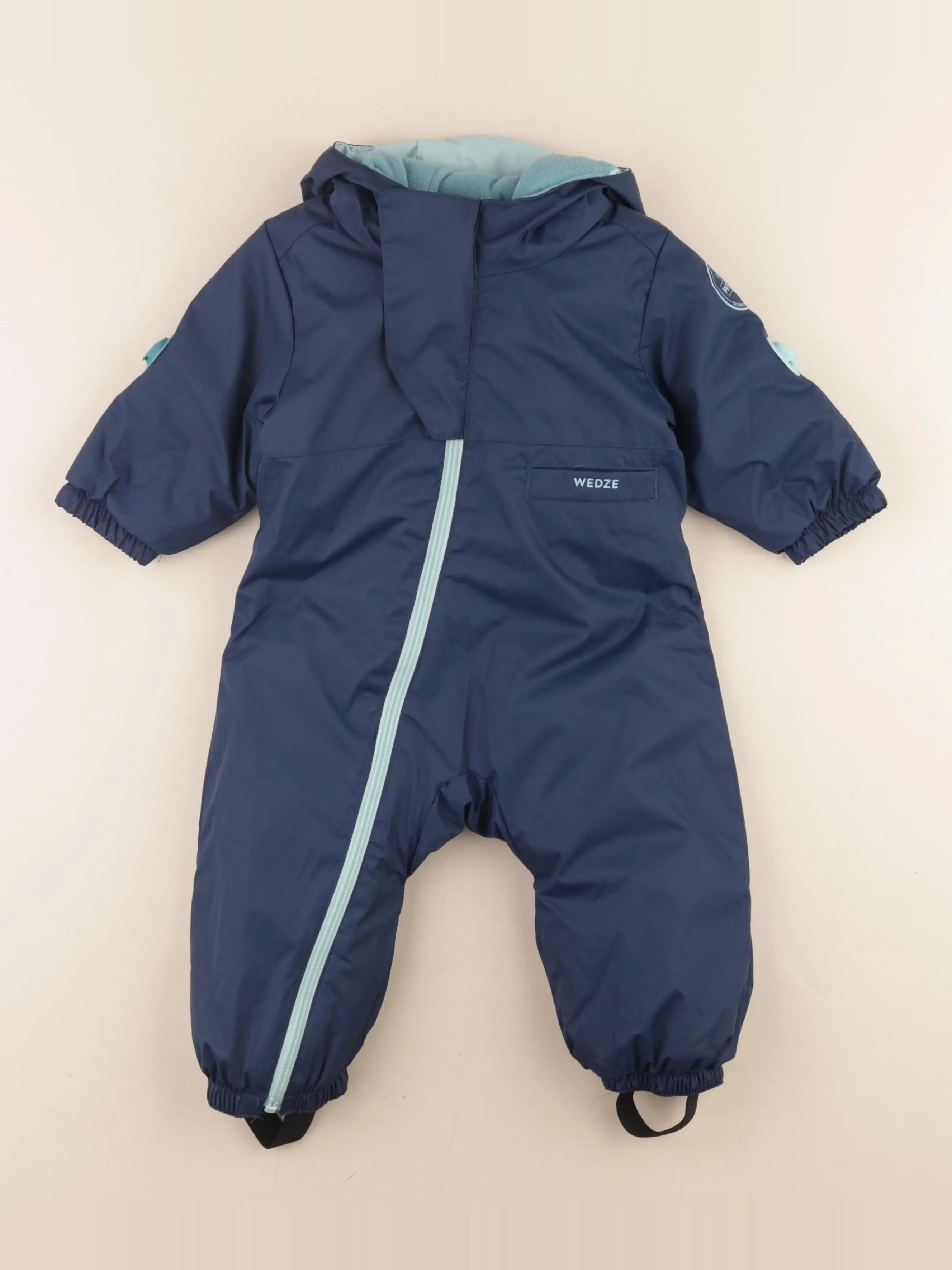 Decathlon ski - combinaison de ski bleu - 12 mois