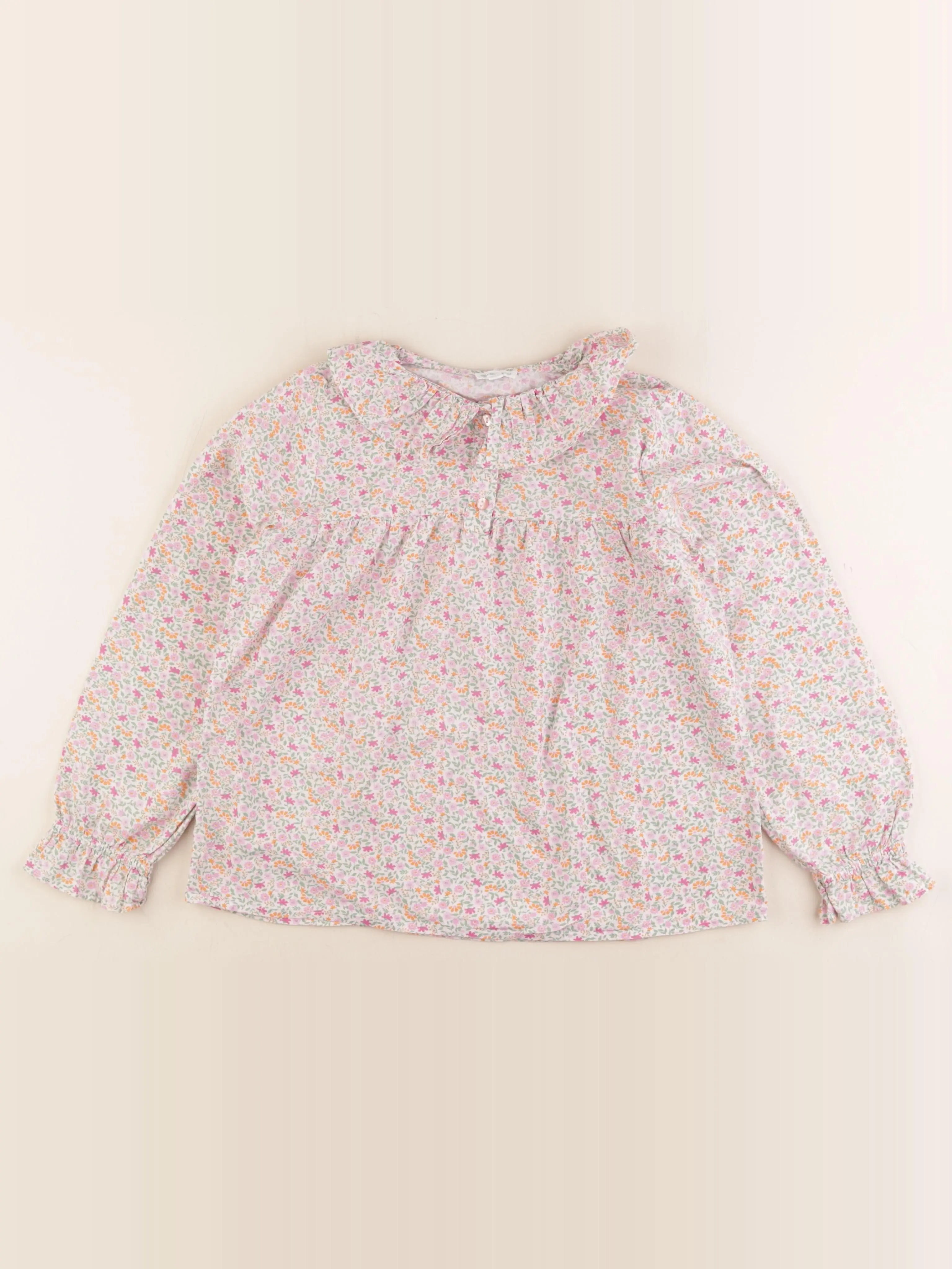 Vertbaudet - blouse rose - 10 ans