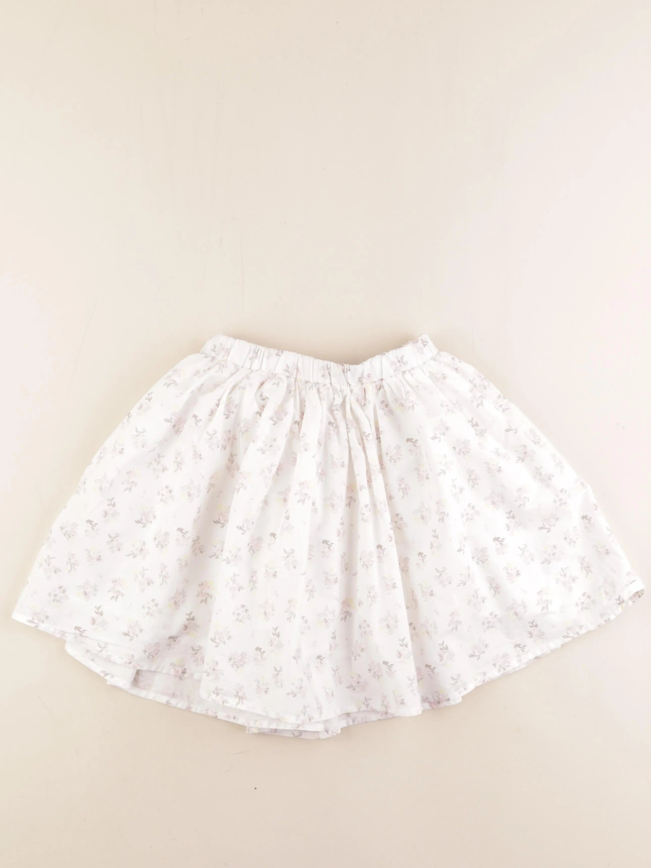 Vertbaudet - jupe blanc - 9 ans