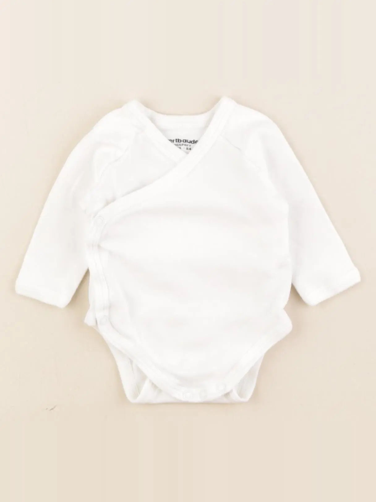 Vertbaudet - body blanc - 1 mois