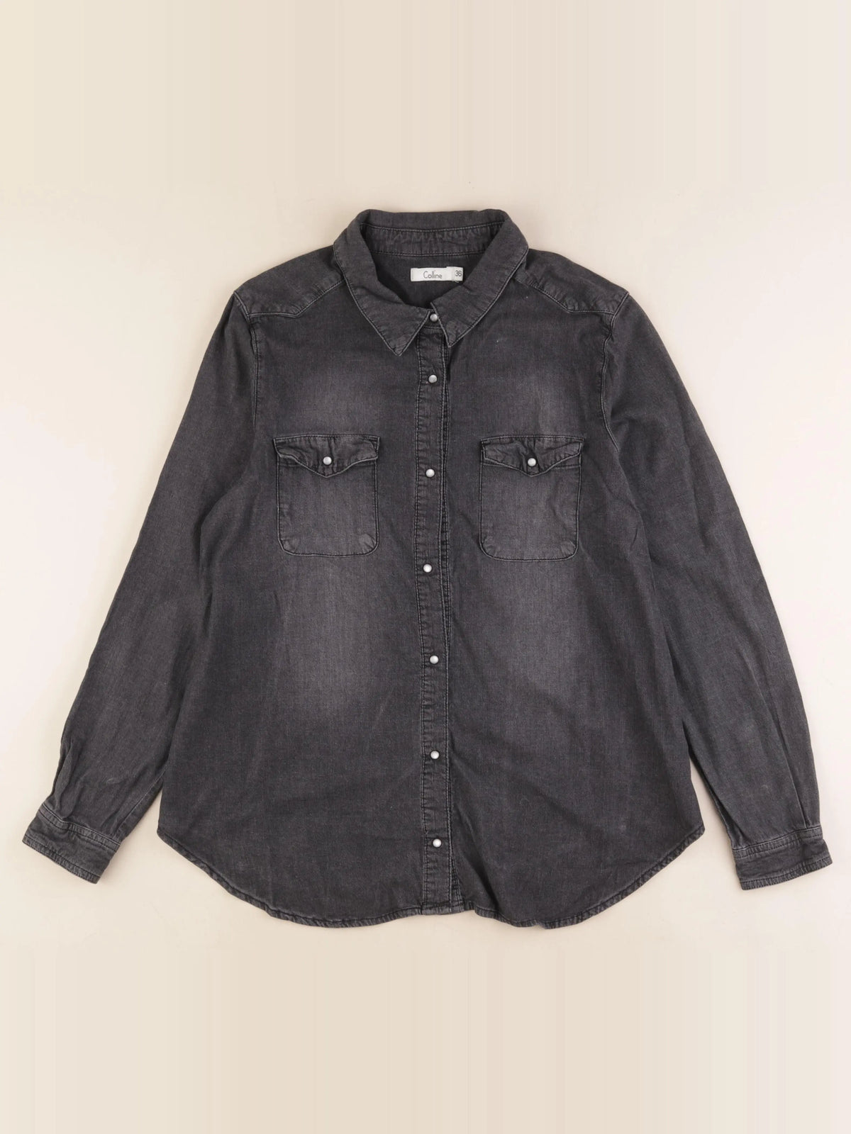 Vertbaudet - chemise allaitement, grossesse gris - 36