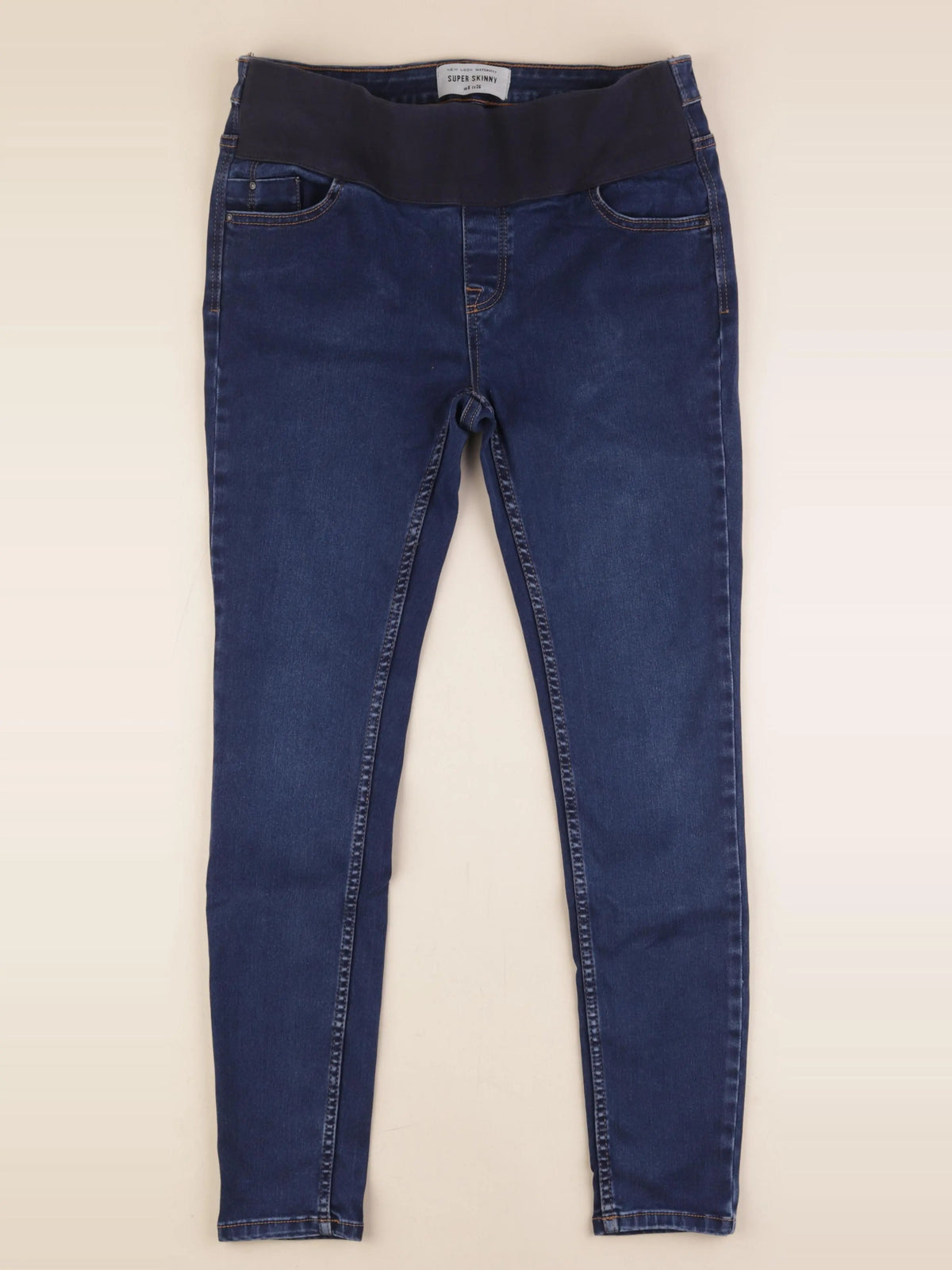 New Look - jean grossesse bleu - 36