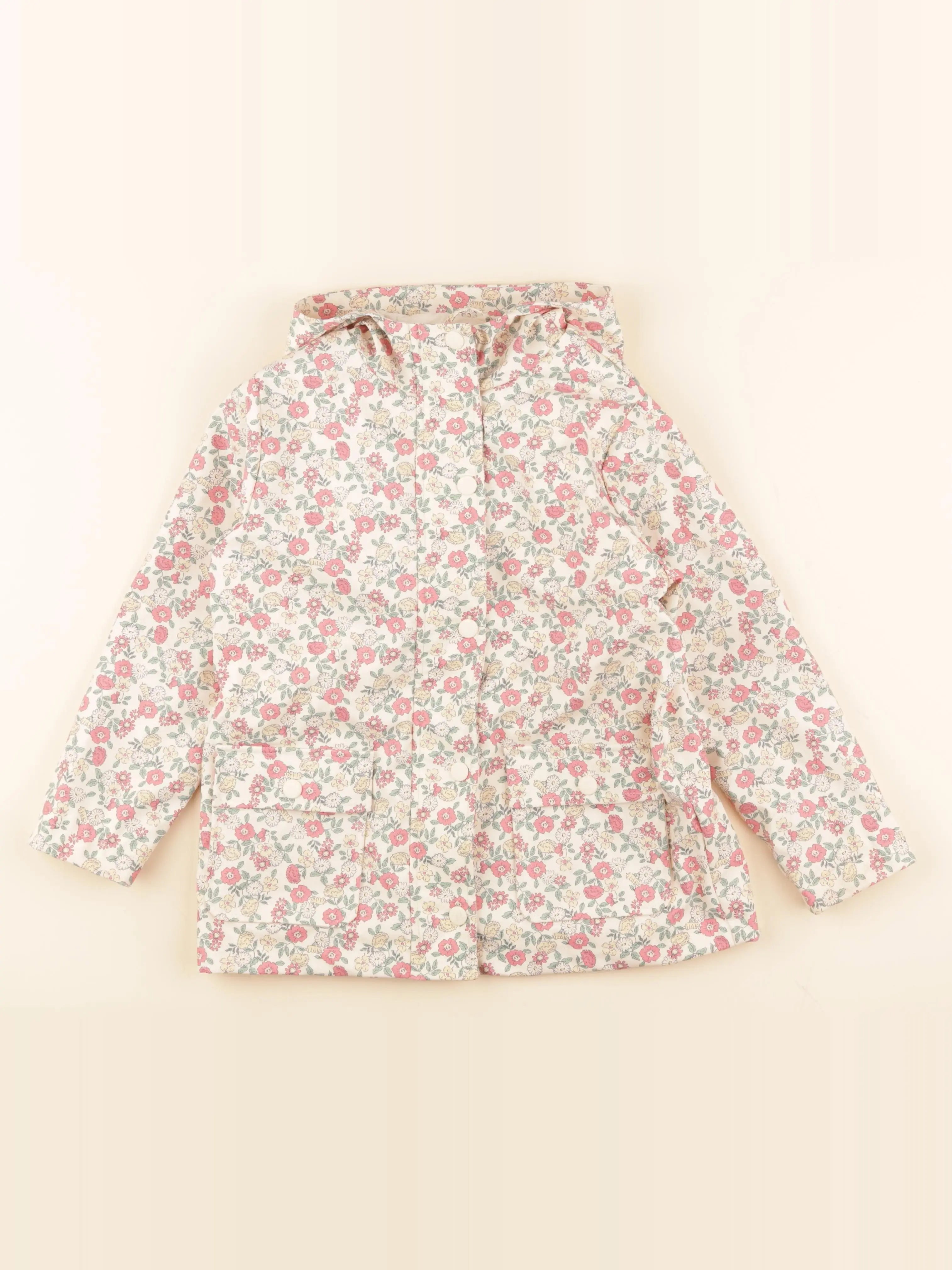 Vertbaudet - imperméable multicolore - 7 ans