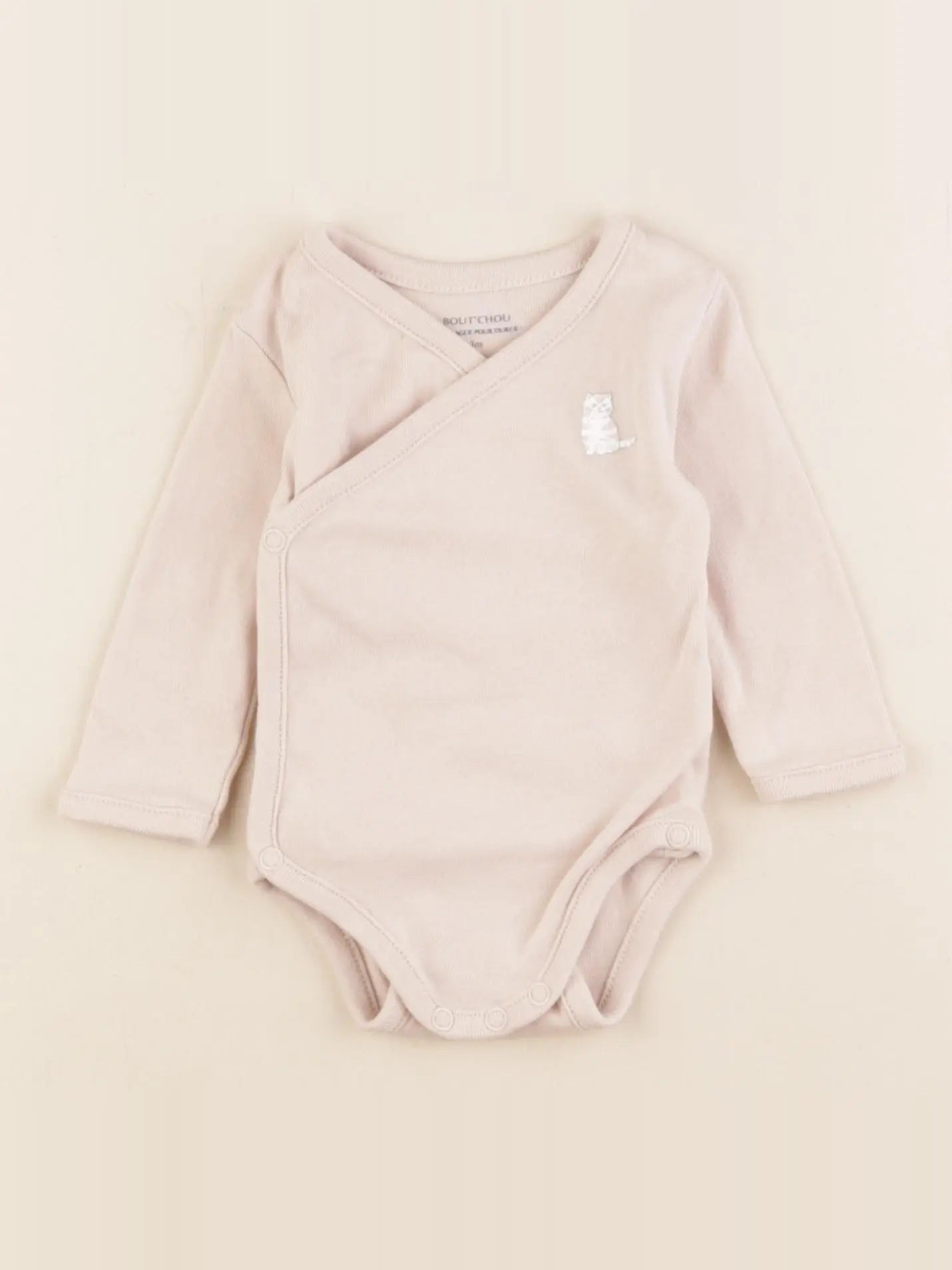 Boutchou - body marron - 3 mois