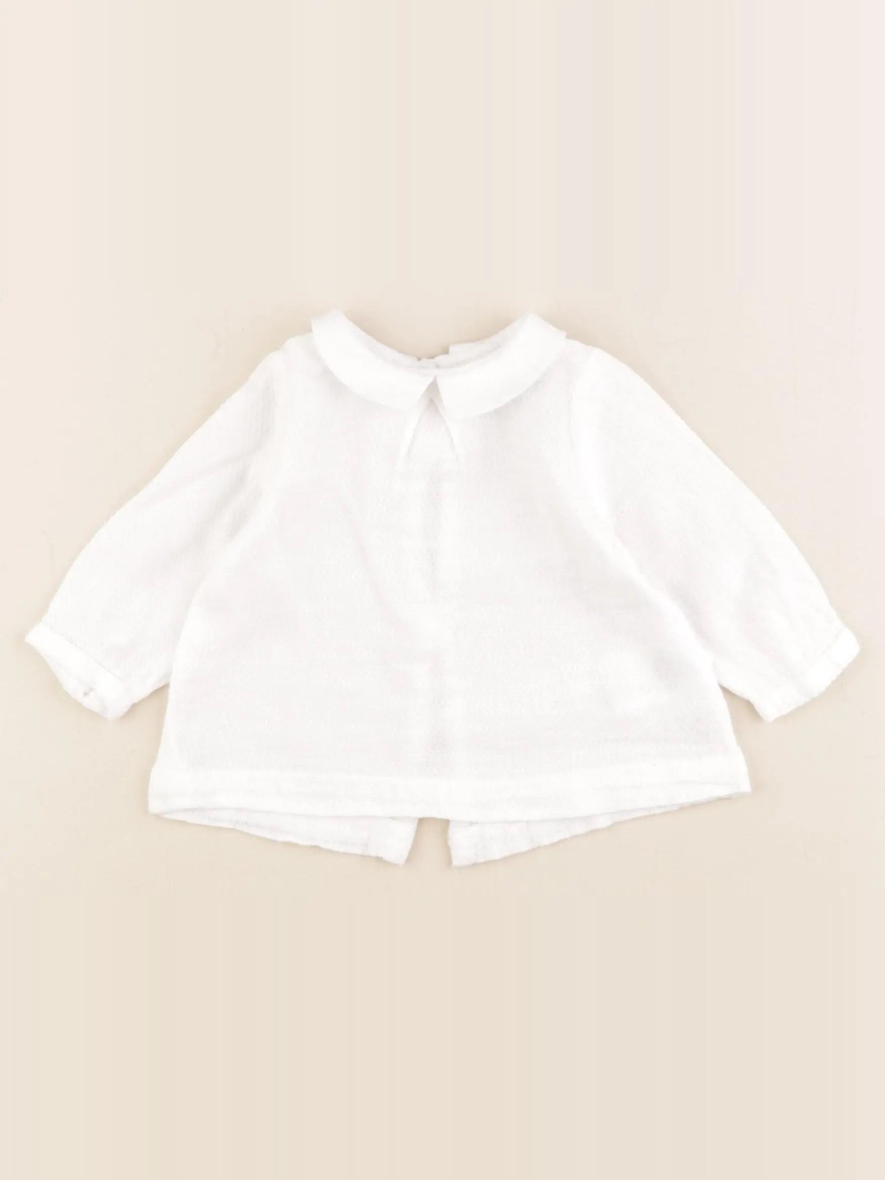 Cyrillus - blouse blanc - 3 mois