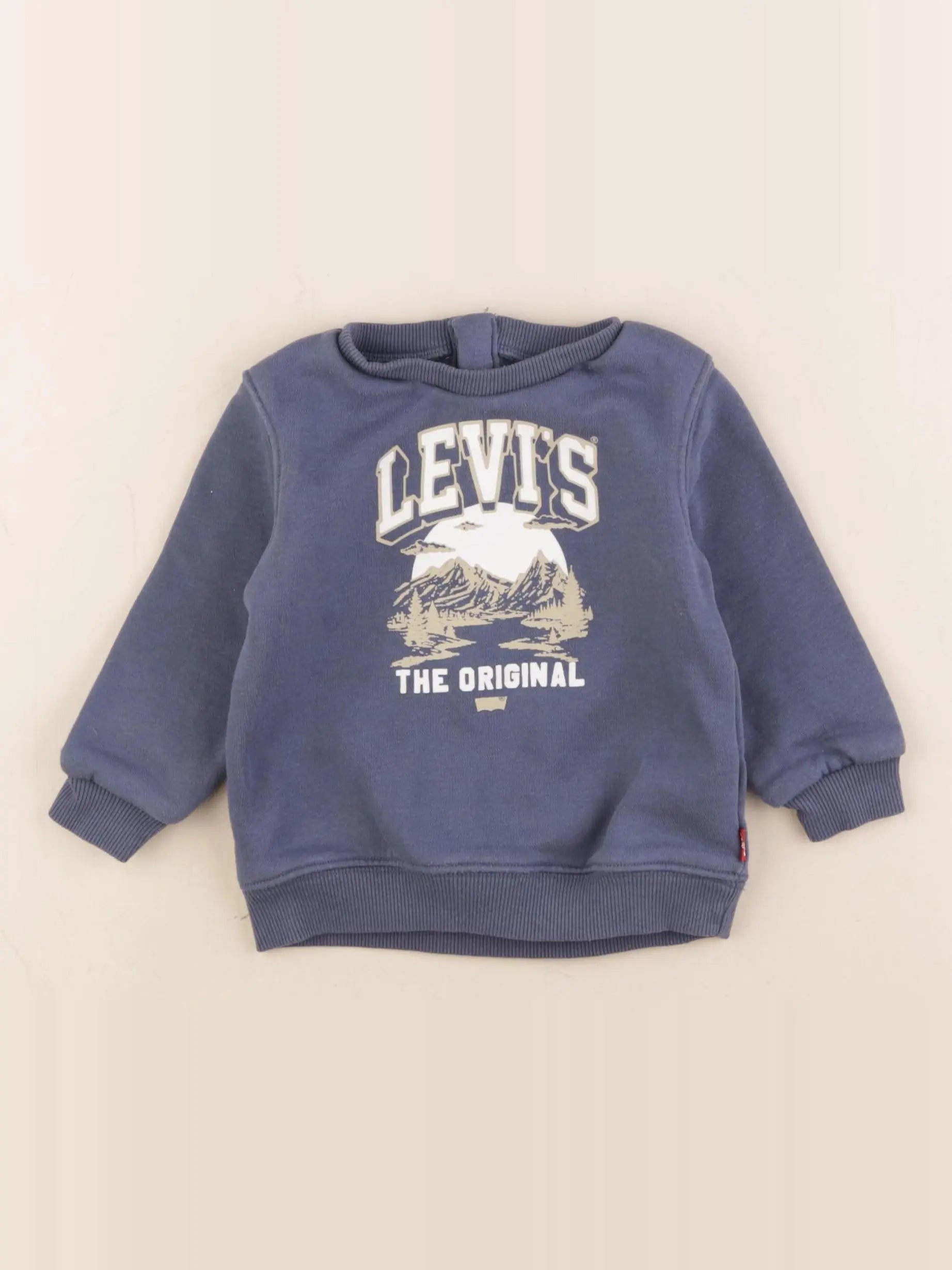 Levi's - sweat bleu - 12 mois