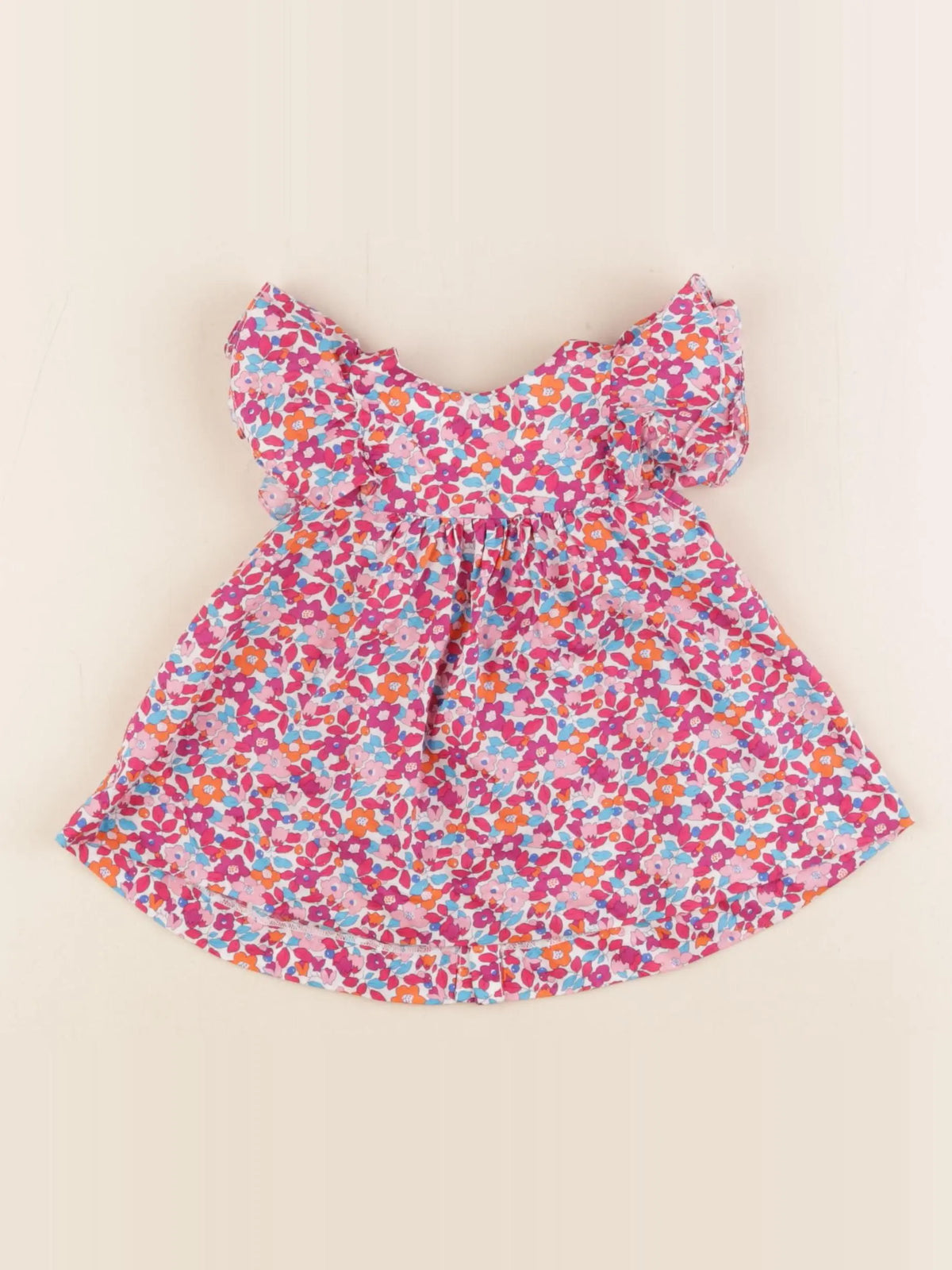 Jacadi - blouse liberty multicolore - 18 mois