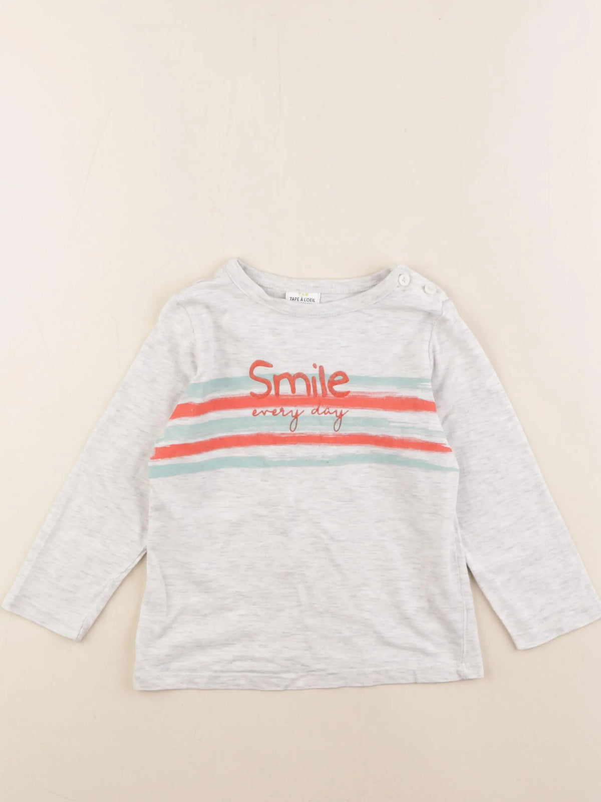 Tape à l'oeil - tee-shirt gris - 24 mois