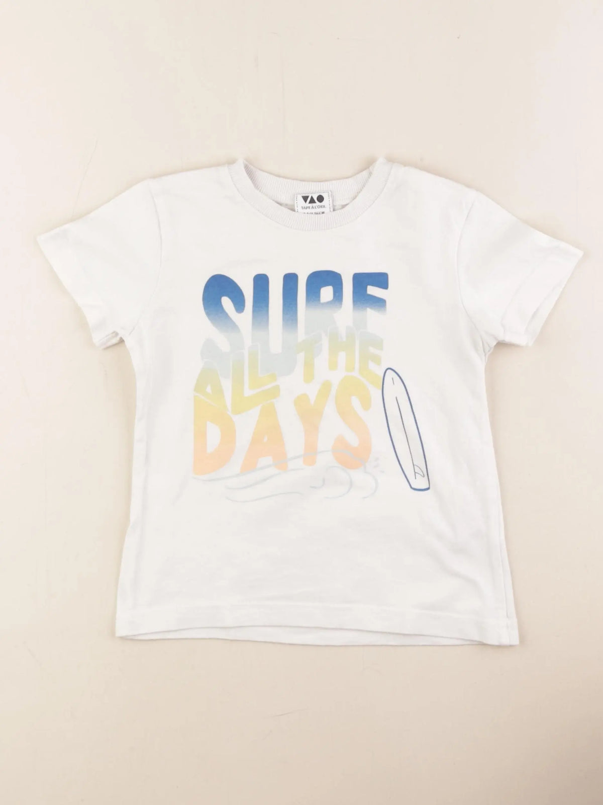 Tape à l'oeil - tee-shirt blanc - 3 ans