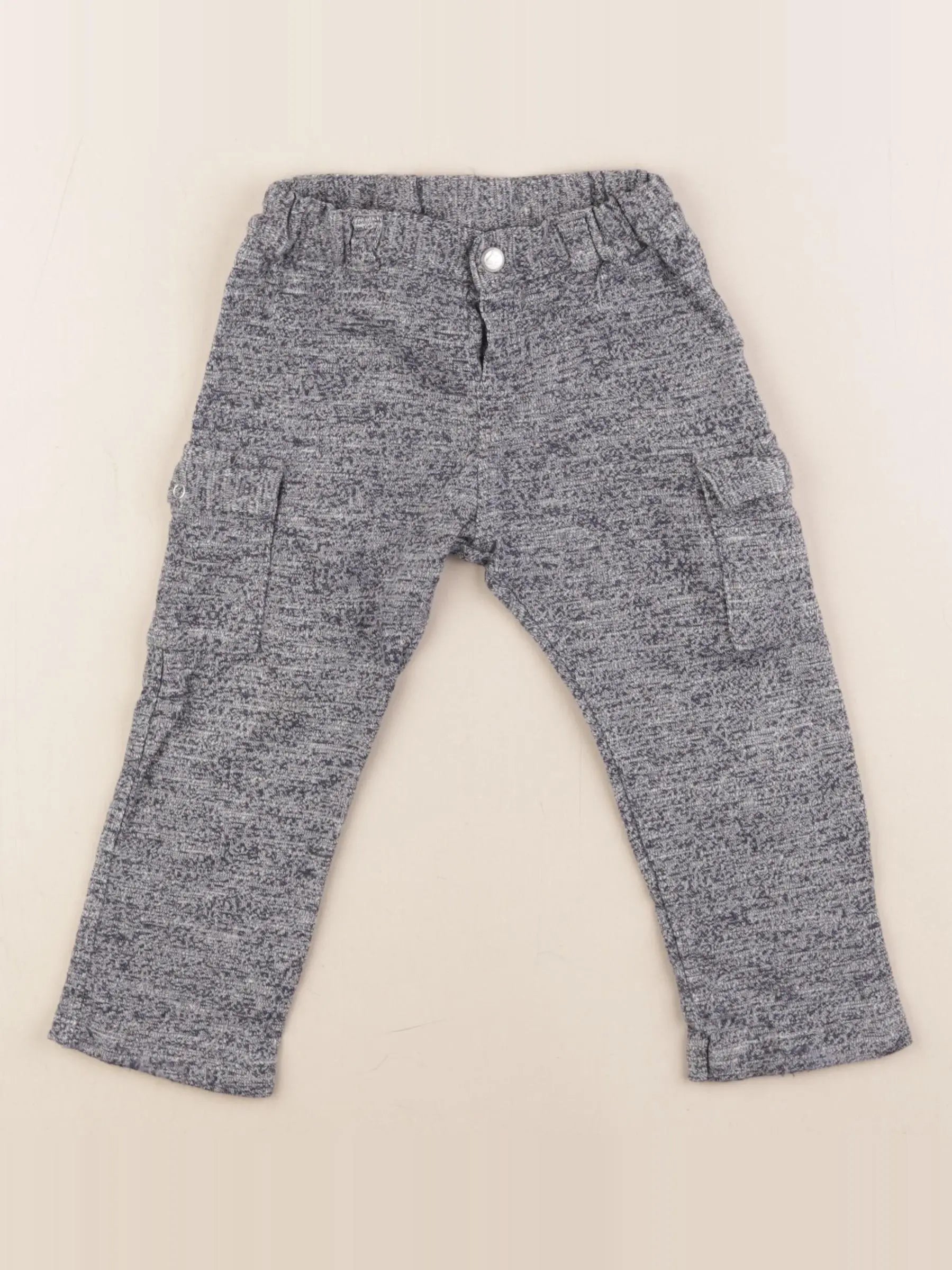 Petit Bateau - pantalon bleu - 24 mois