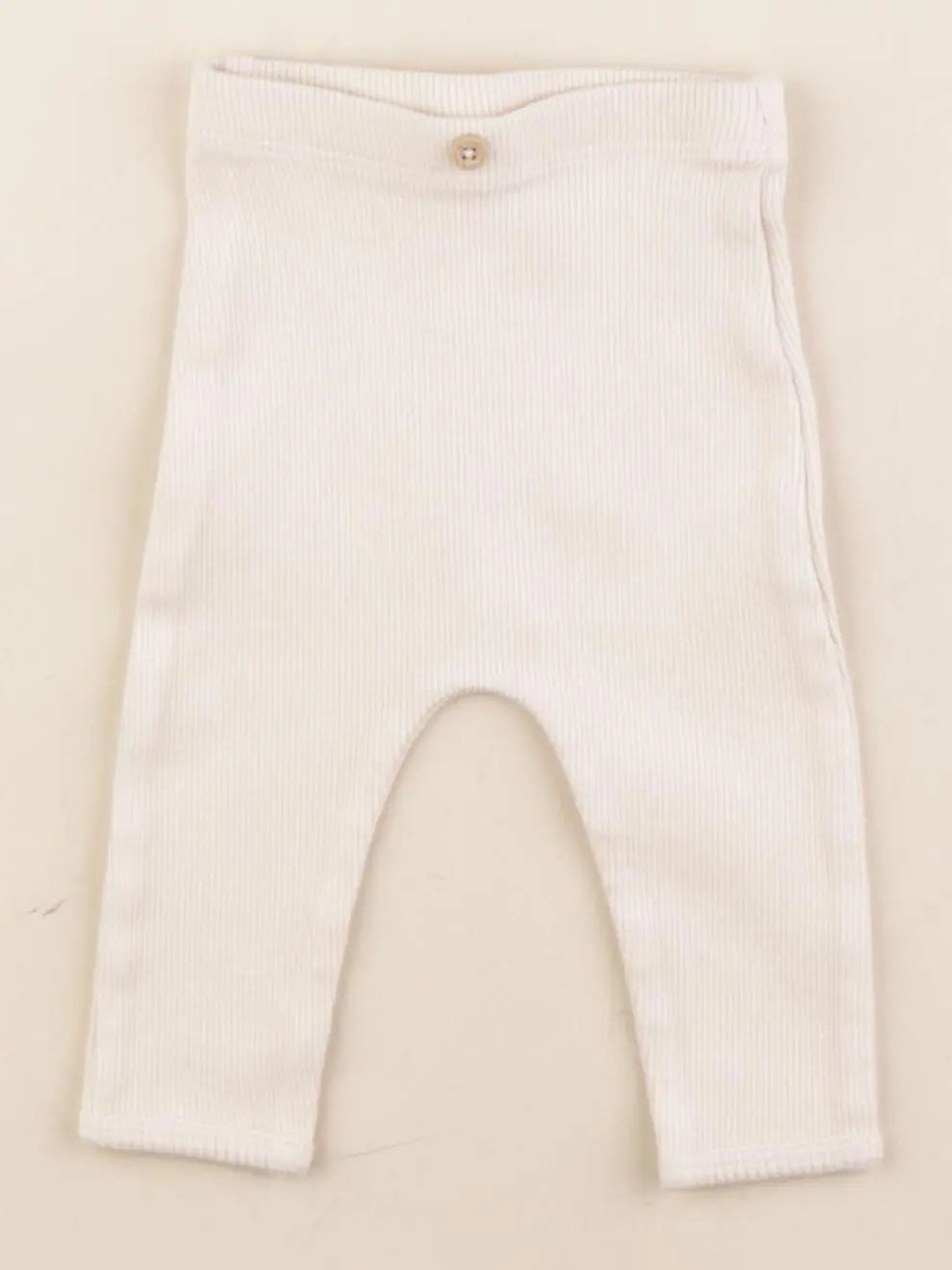 Vertbaudet - legging beige - 3 mois