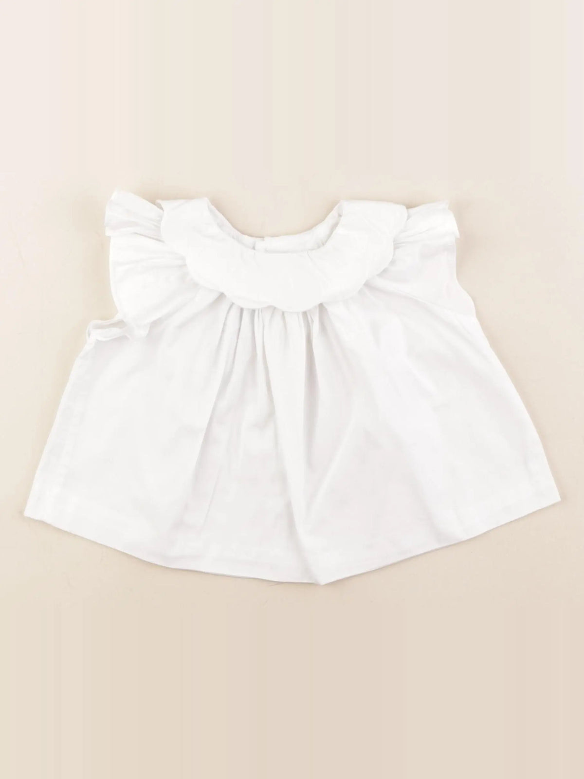 Jacadi - blouse blanc - 12 mois
