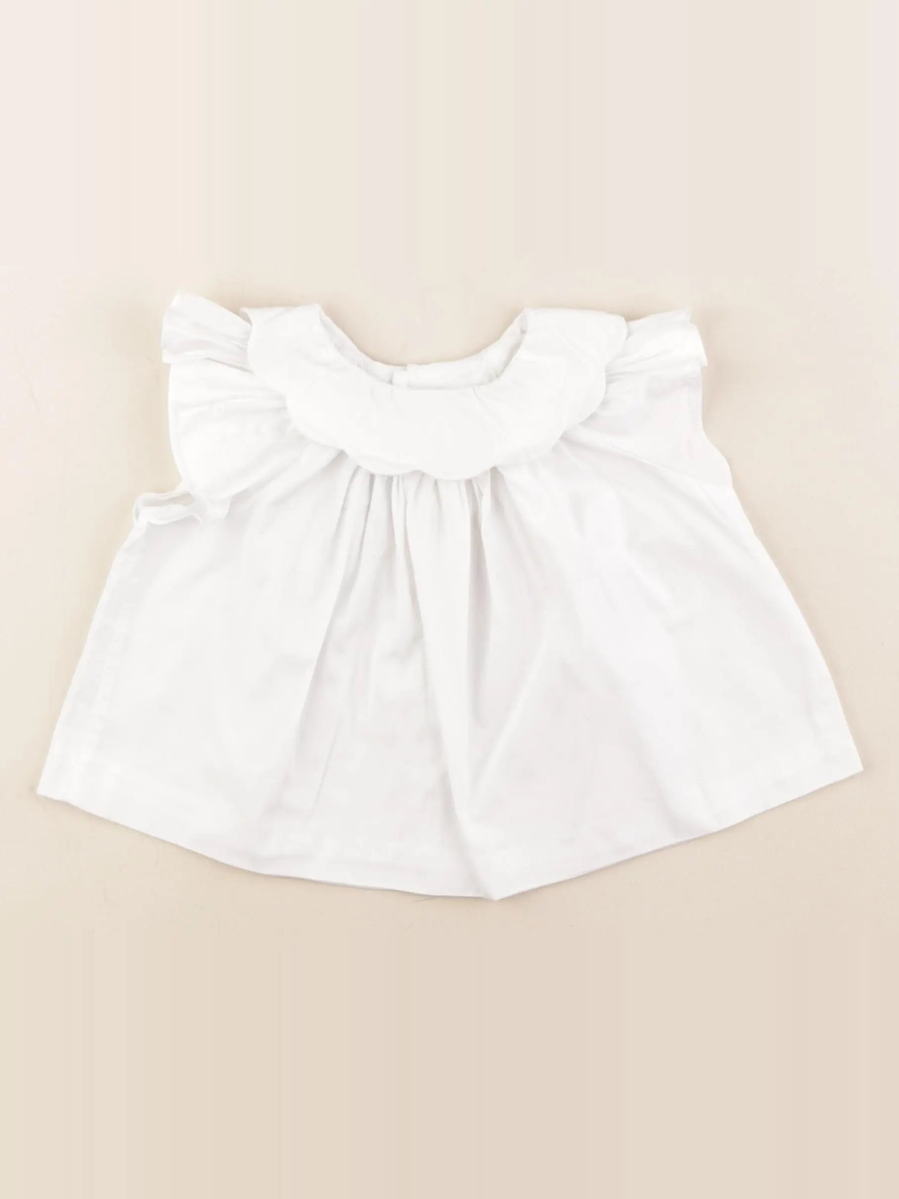 Jacadi - blouse blanc - 12 mois