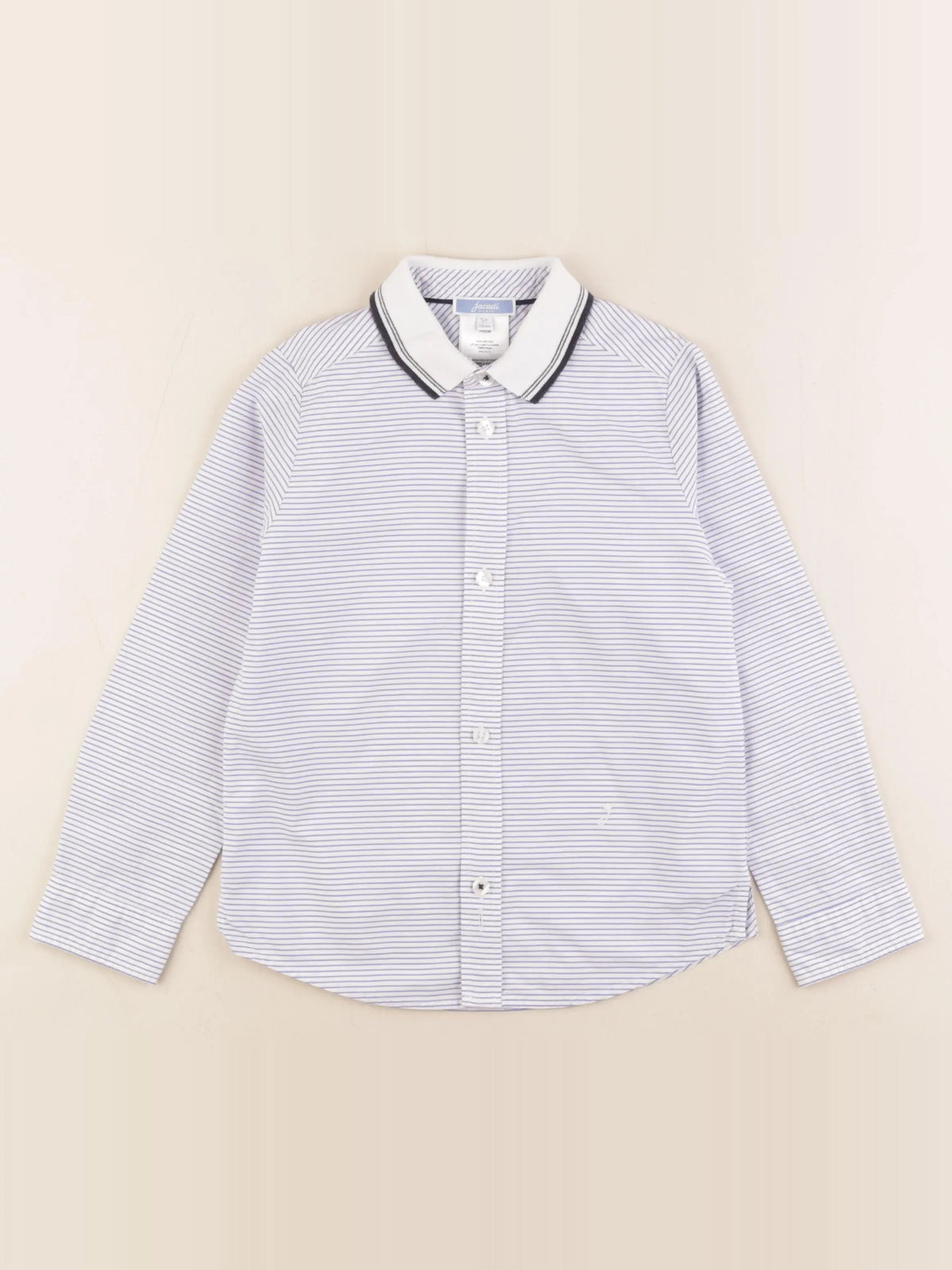 Jacadi - chemise bleu - 6 ans