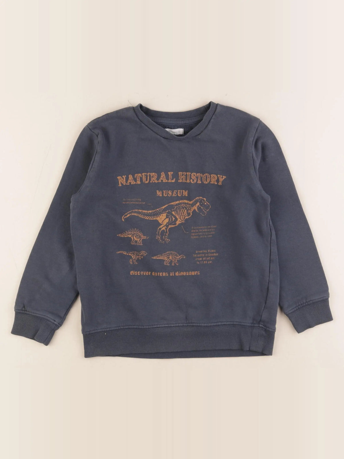 Vertbaudet - sweat bleu - 6 ans