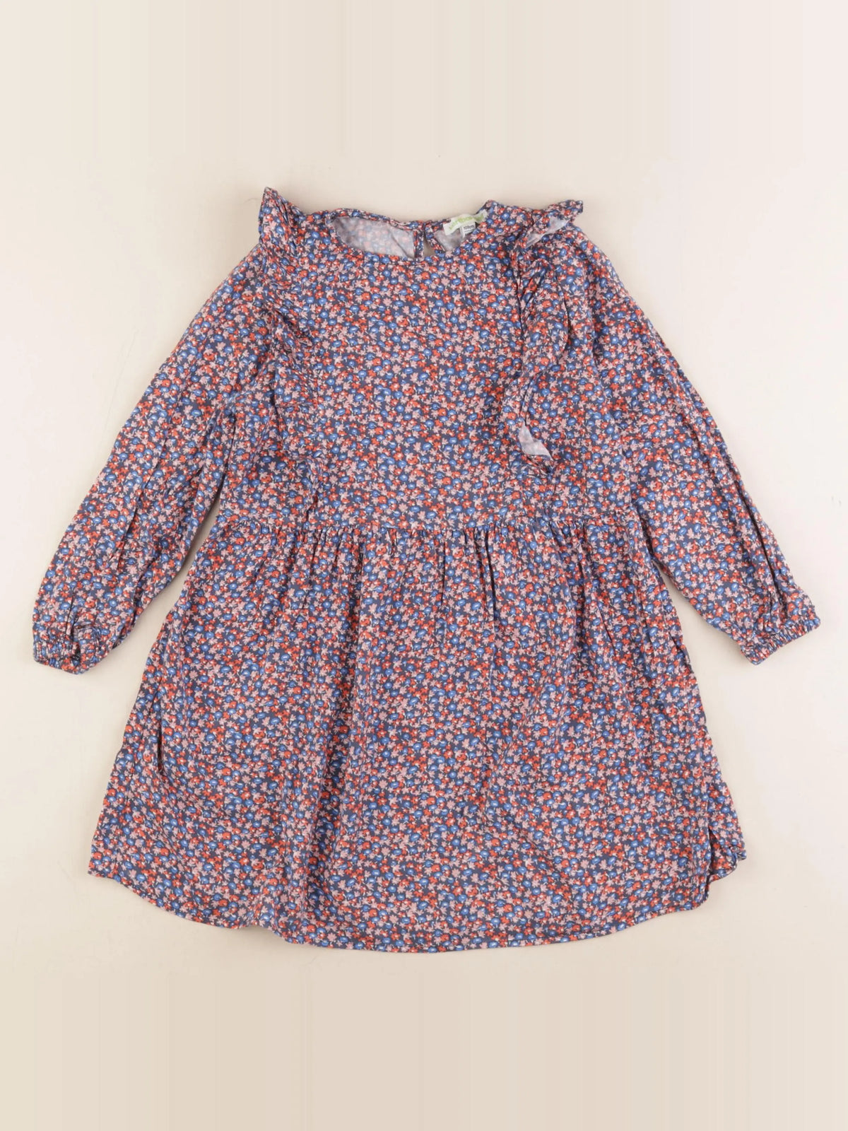 Vertbaudet - robe multicolore - 5 ans