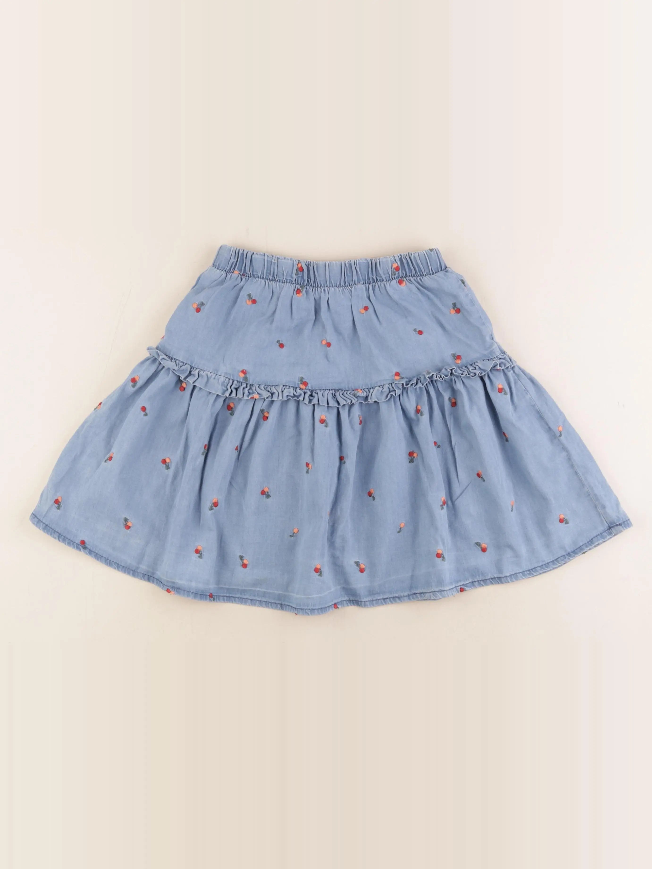 Vertbaudet - jupe bleu - 10 ans