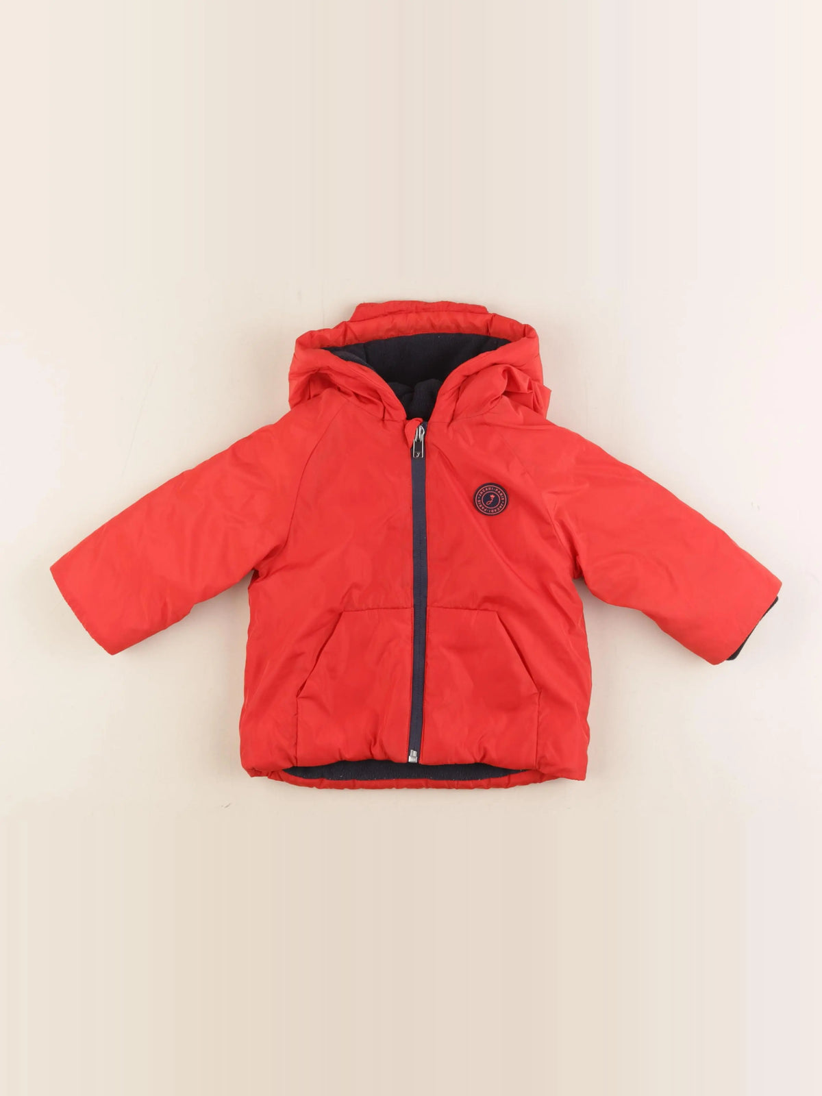 Jacadi - parka rouge - 12 mois