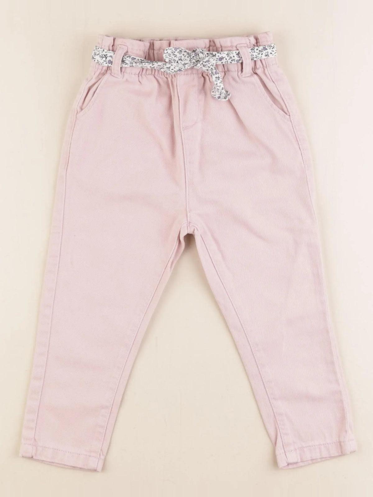 Vertbaudet - pantalon rose - 24 mois