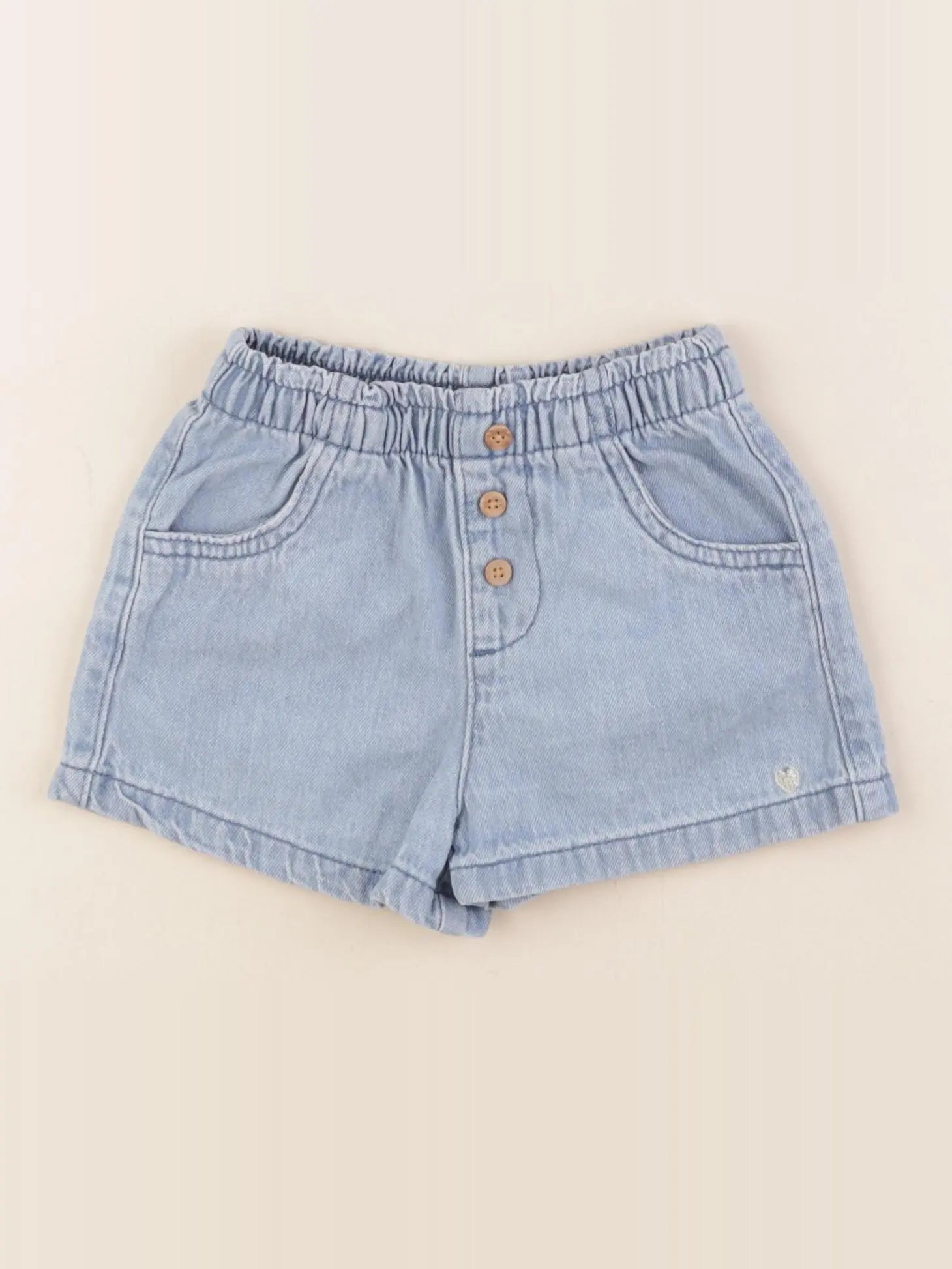 Vertbaudet - short bleu - 2 ans