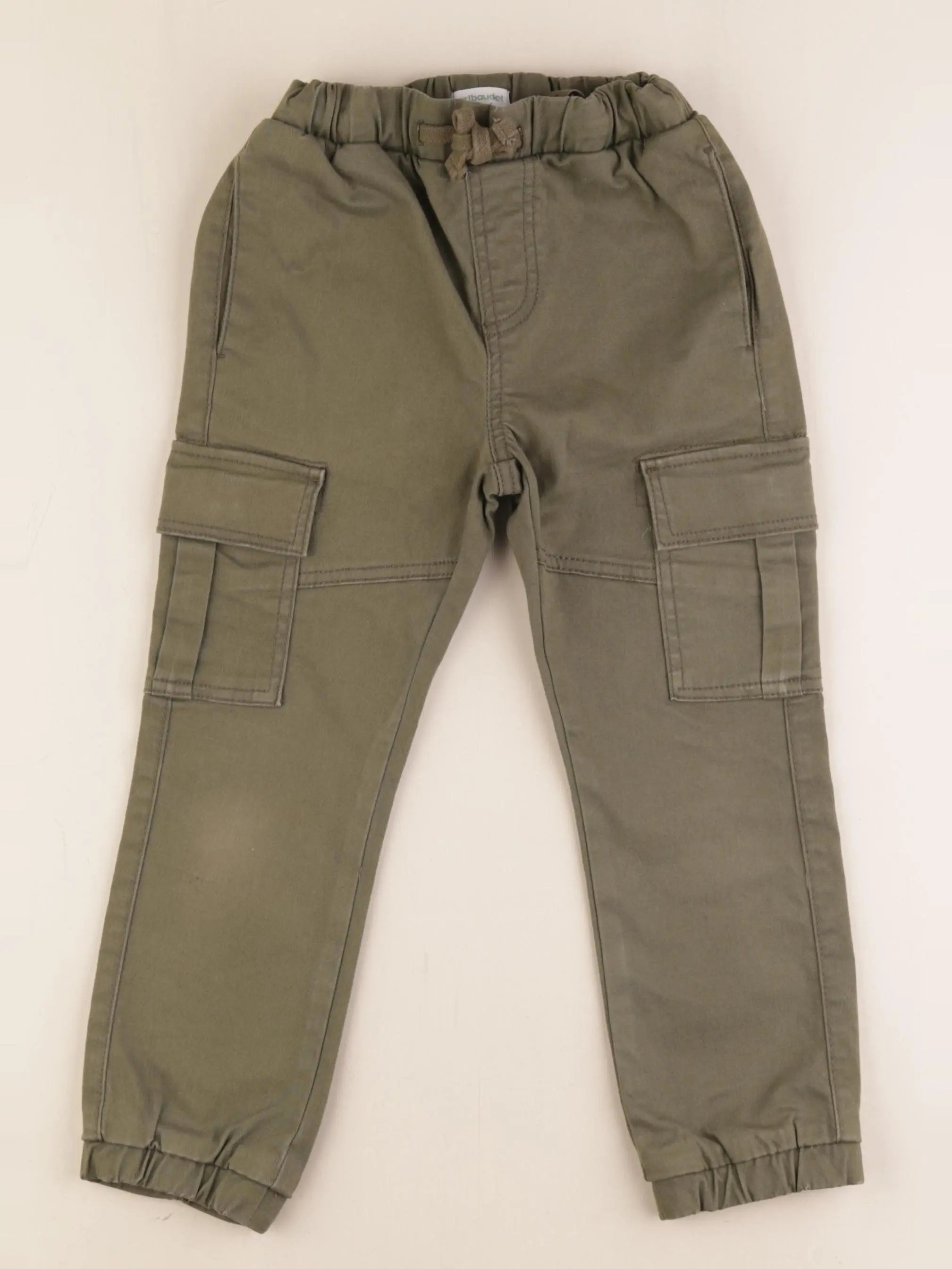 Vertbaudet - pantalon vert - 6 ans