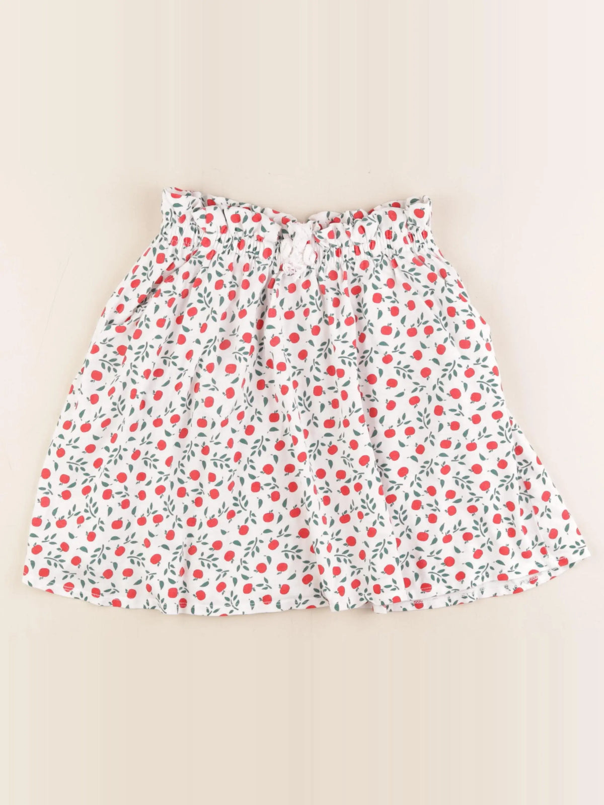 Vertbaudet - jupe rouge - 10 ans