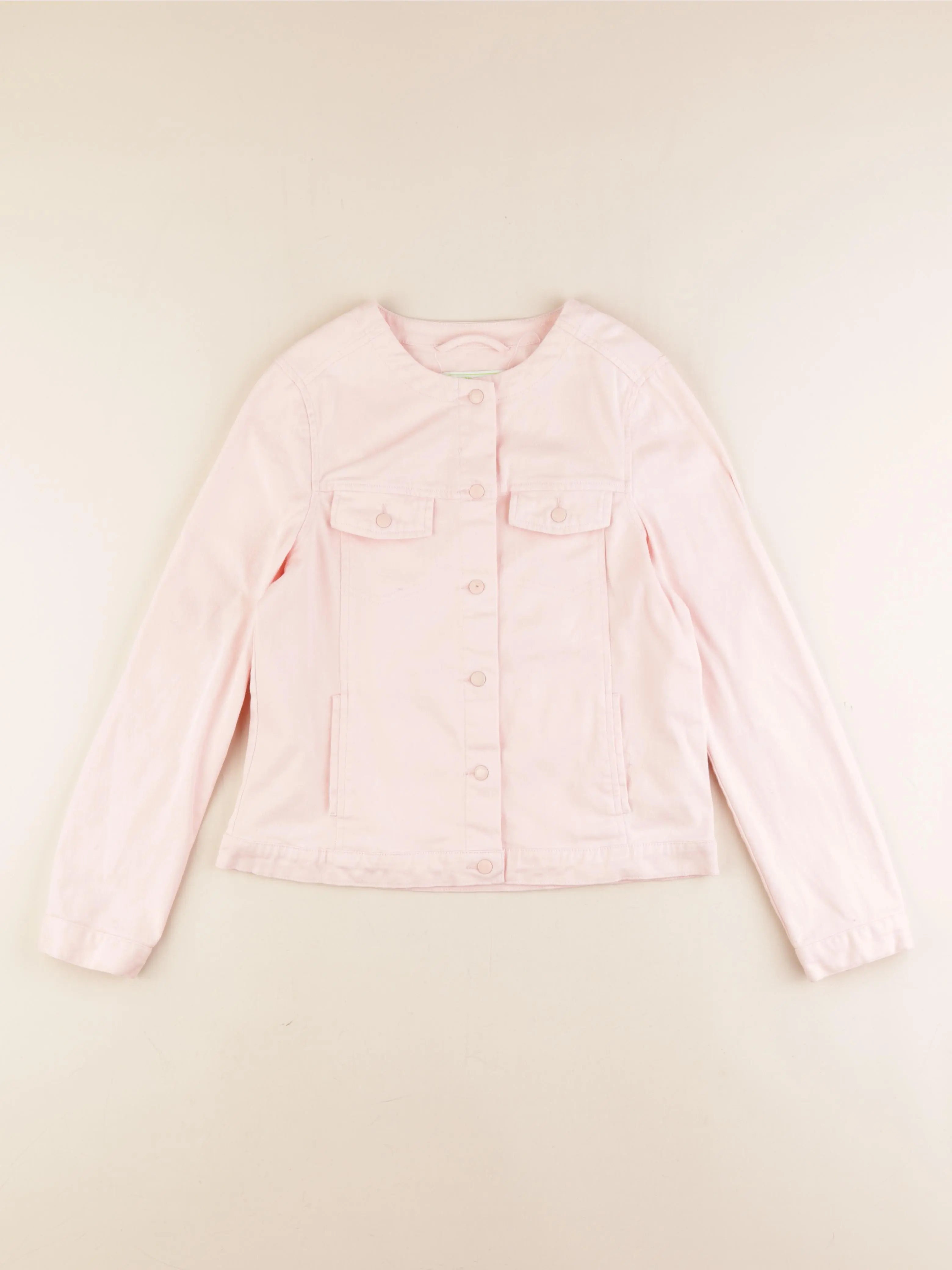 Vertbaudet - veste imprimé au dos rose - 12 ans