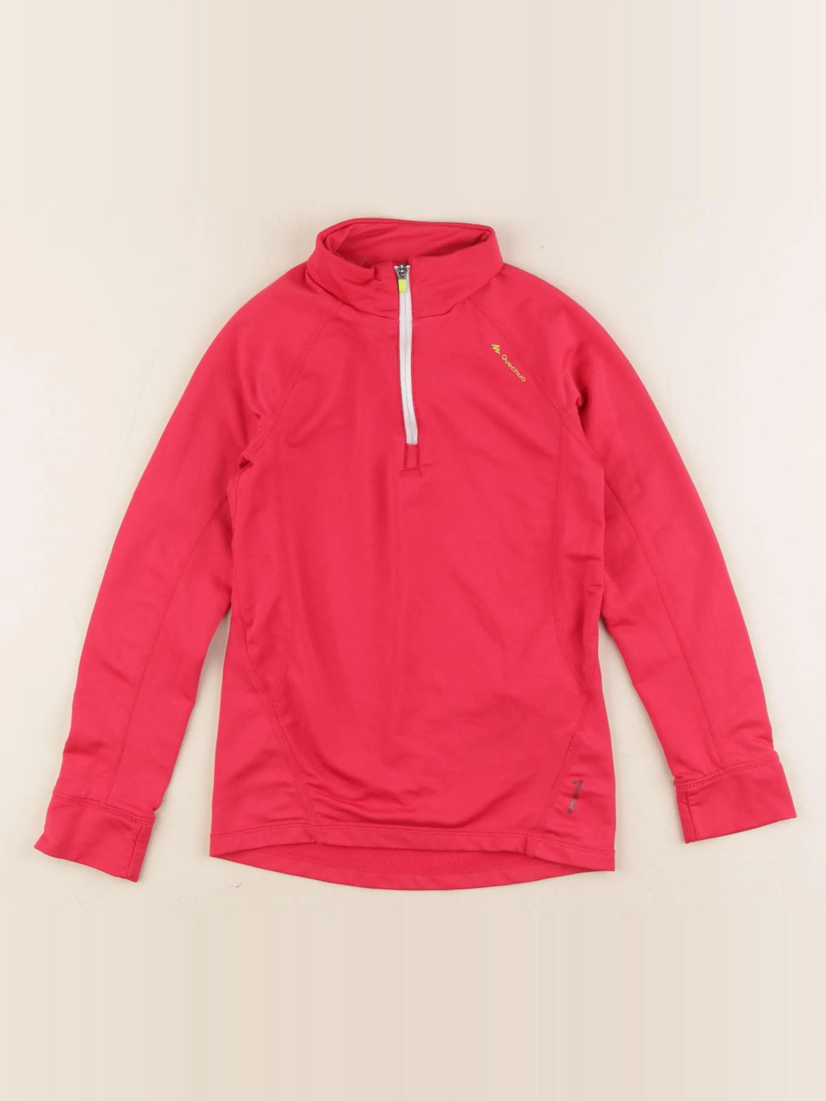 Decathlon ski - sous-pull technique rouge - 8 ans