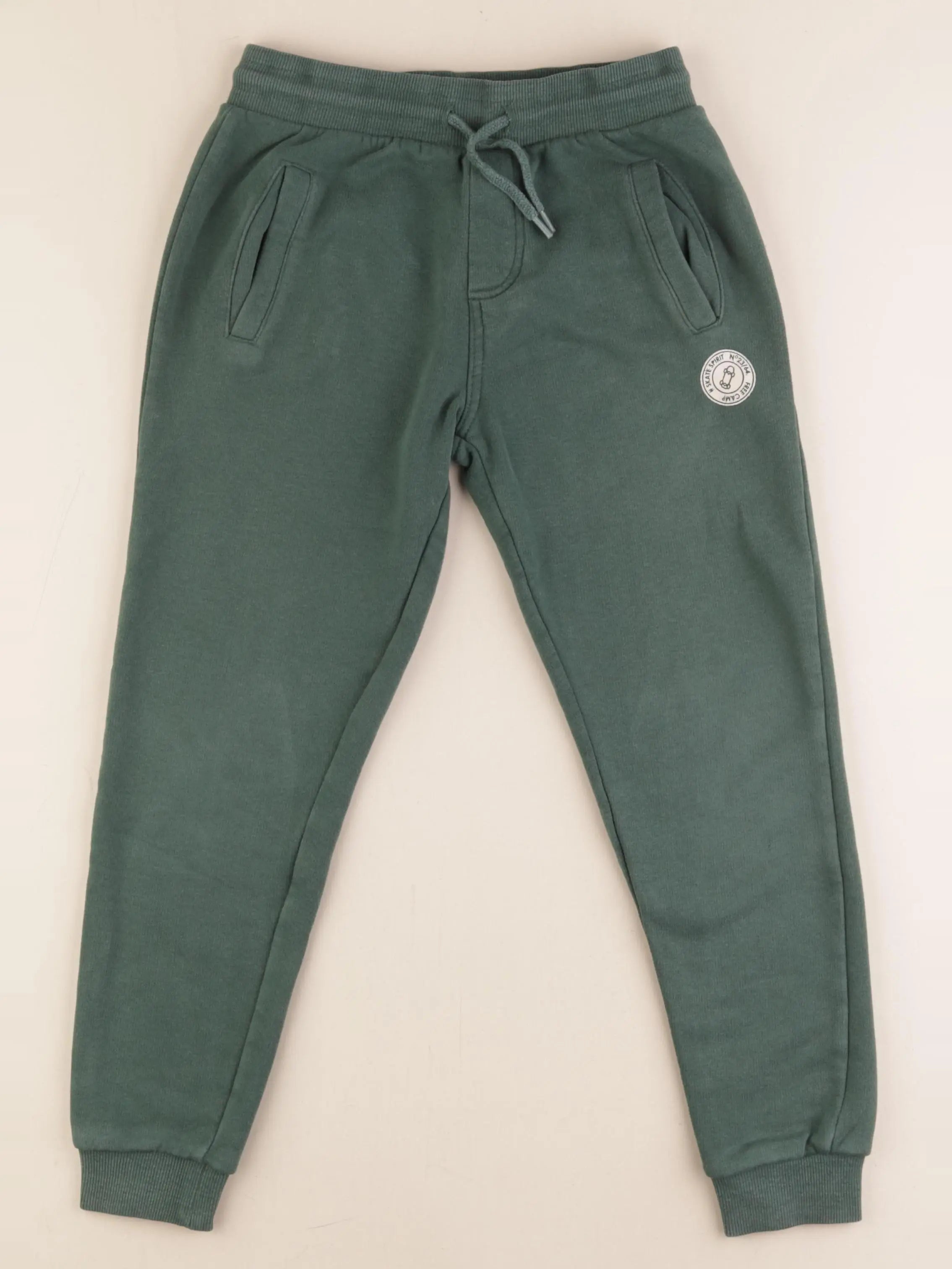 Vertbaudet - jogging vert - 8 ans