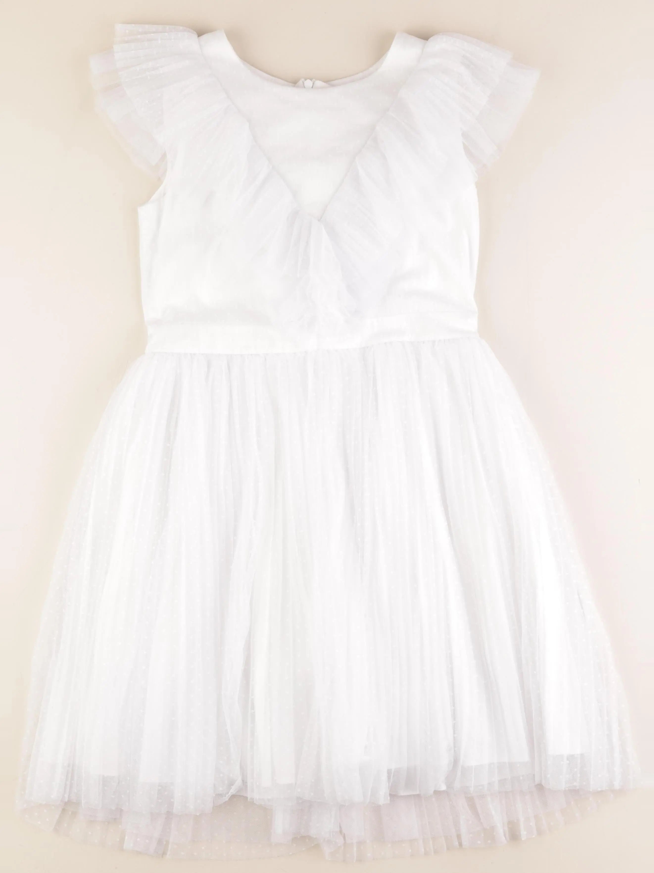 Carrément Beau - robe blanc - 12 ans