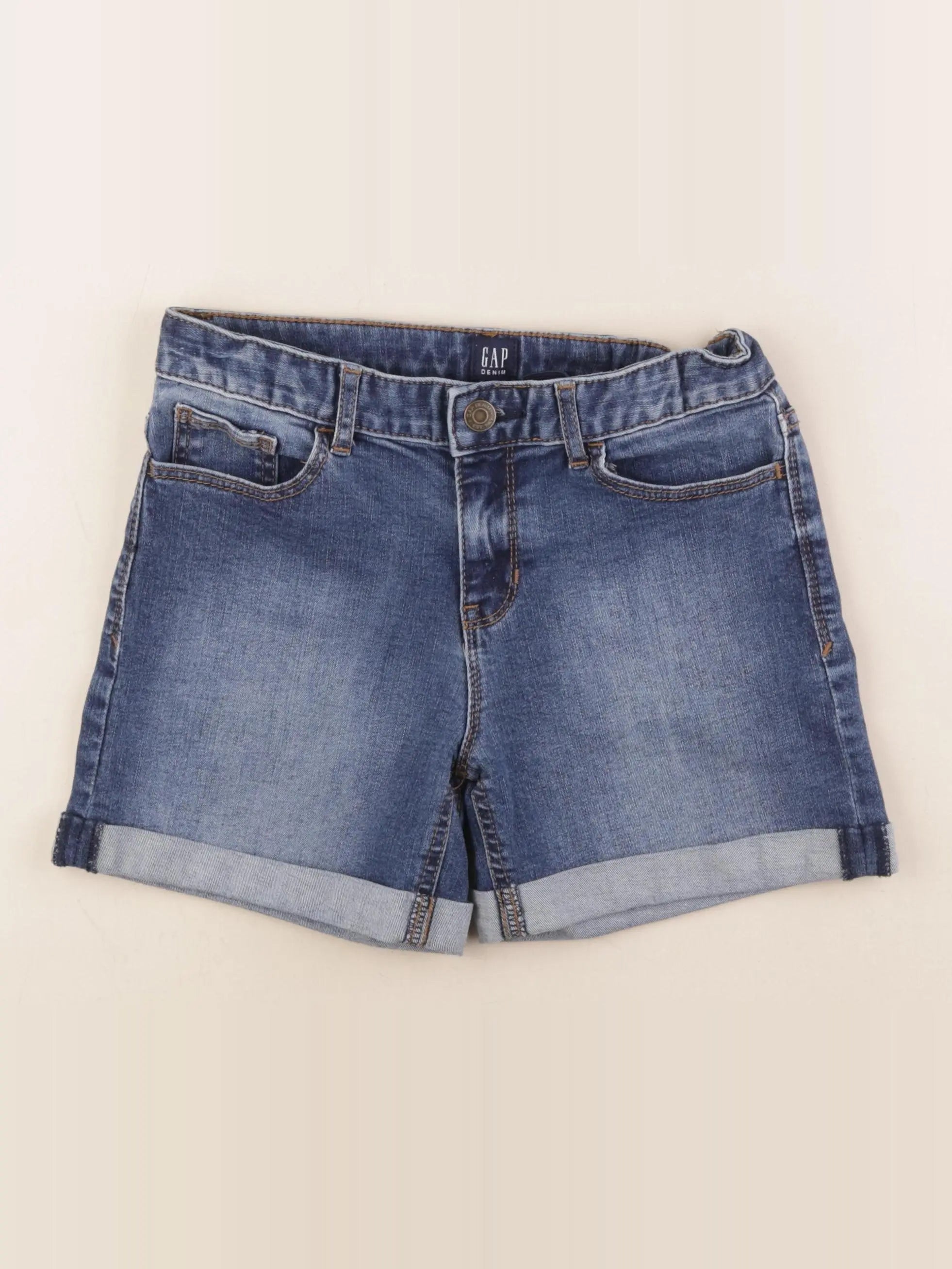 GAP - short bleu - 14 ans