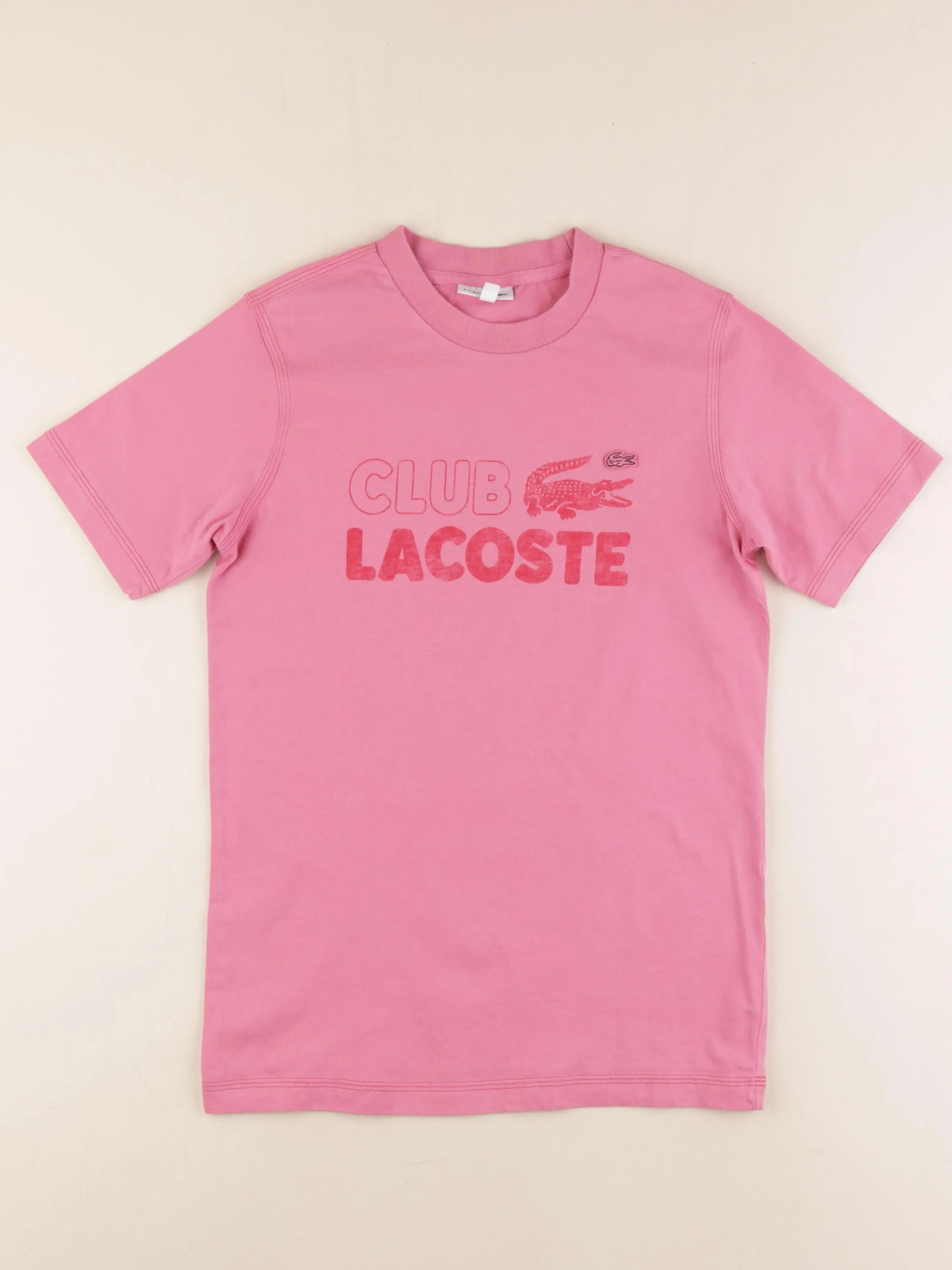 Lacoste - tee-shirt rose - 14 ans