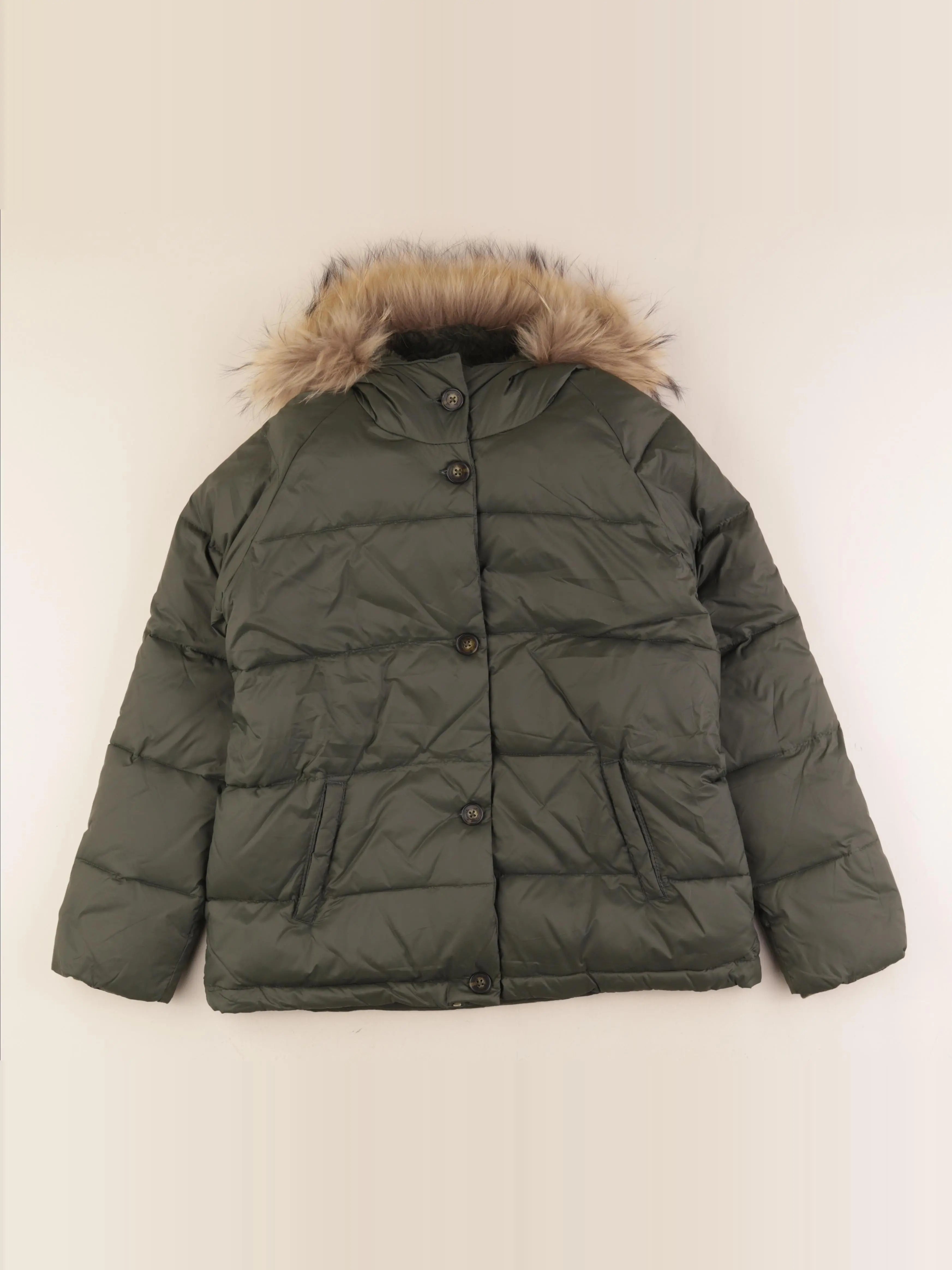 Cyrillus - doudoune vert - 14 ans