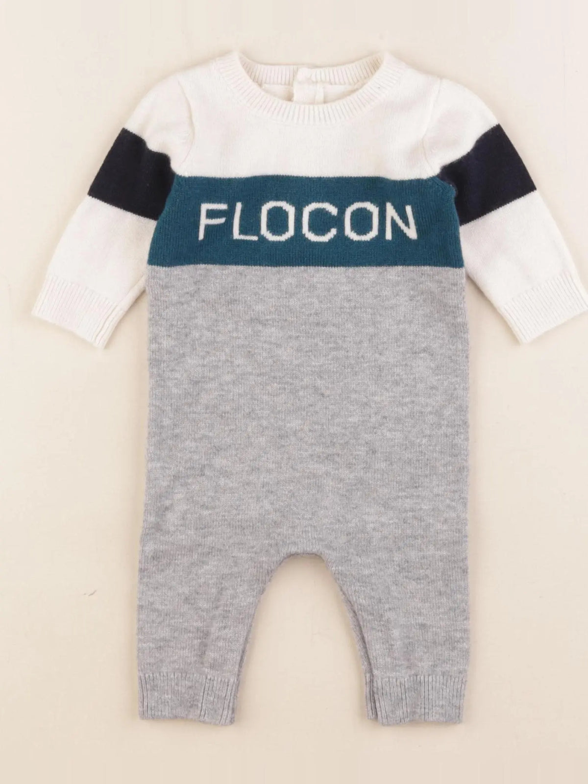 Jacadi - combinaison gris - 3 mois