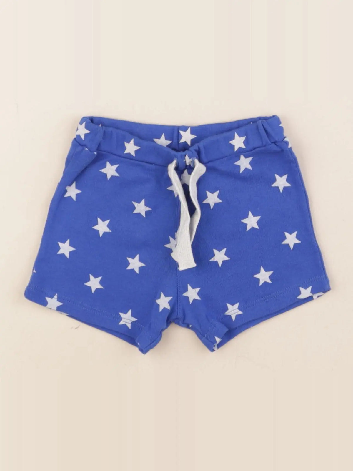 Petit Bateau - short bleu - 12 mois