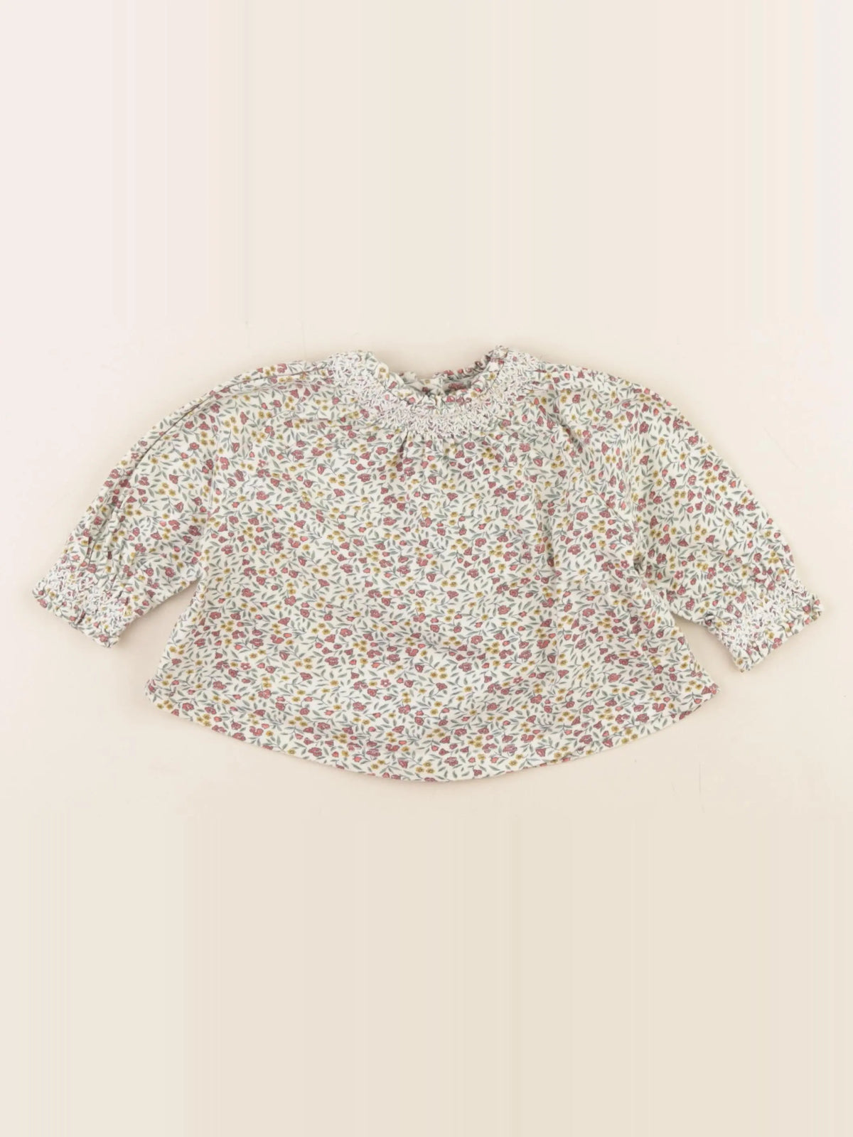 Vertbaudet - blouse multicolore - 3 mois