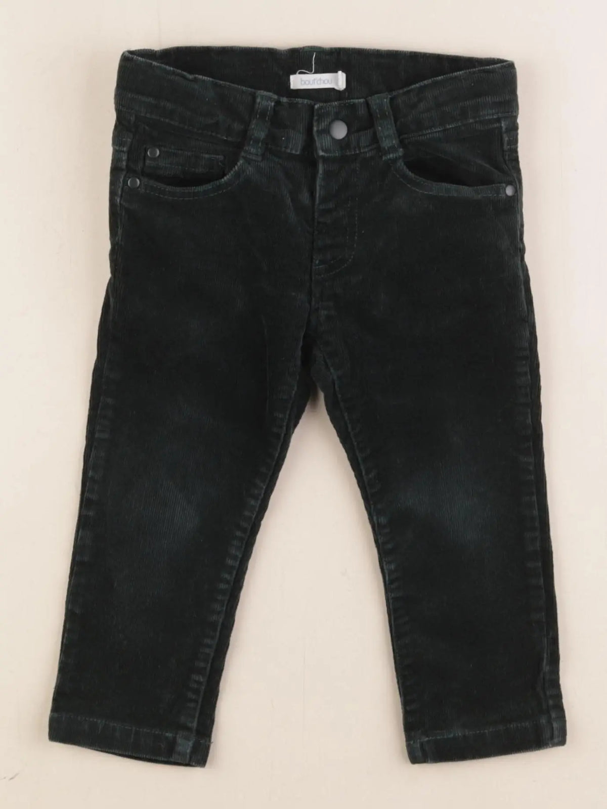 Boutchou - pantalon vert - 12 mois