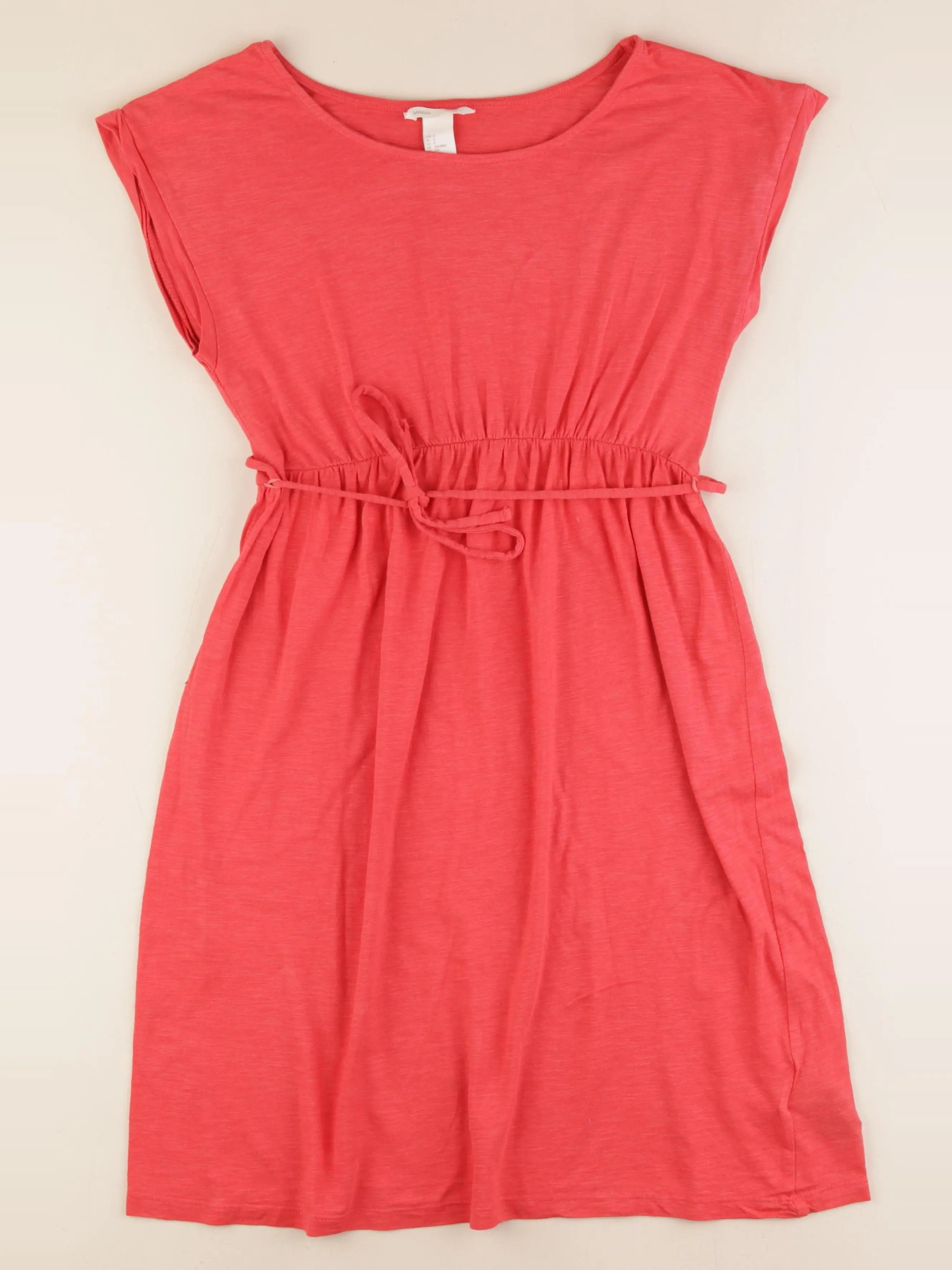 H&M - robe grossesse rose - s