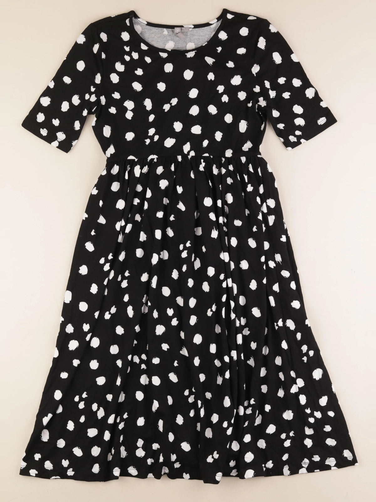 Asos - robe grossesse noir, blanc - 36